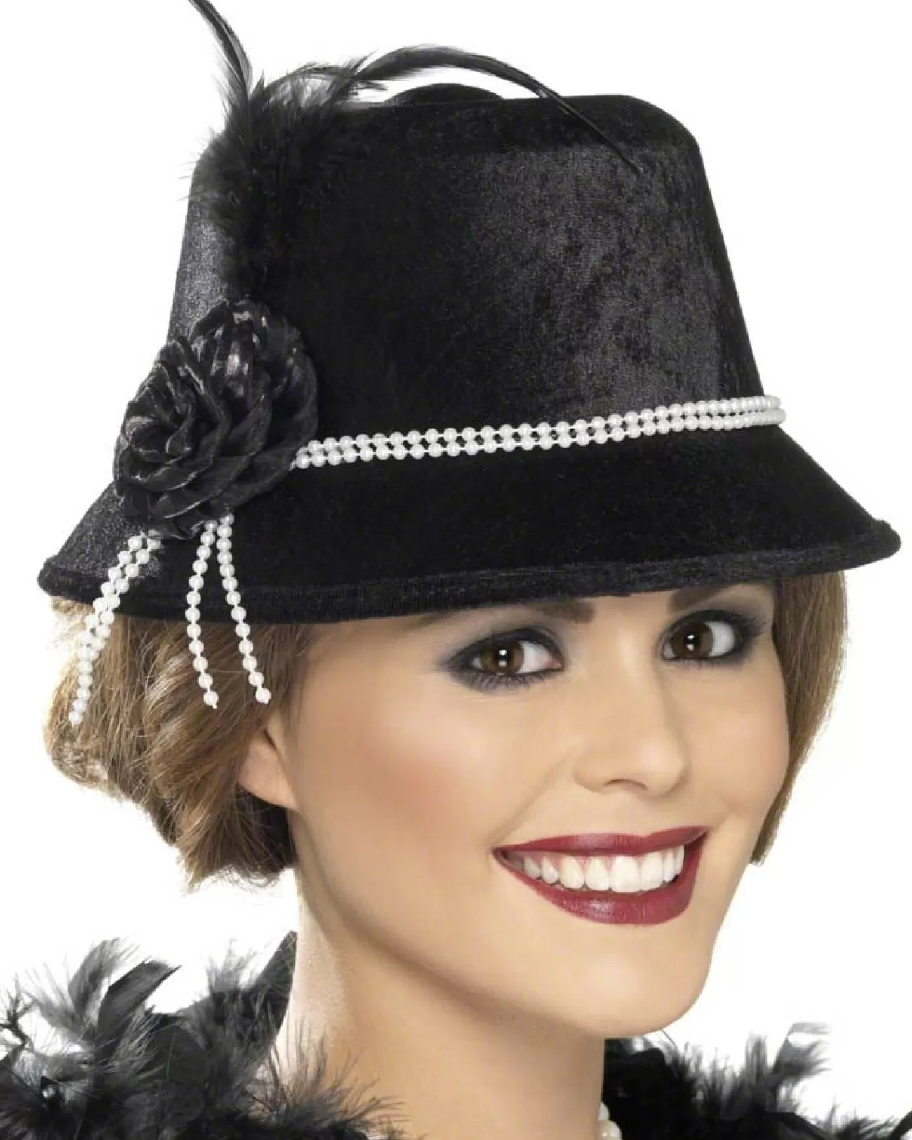 Smiffys 1920S Black Flapper Hat> Halloween Hats