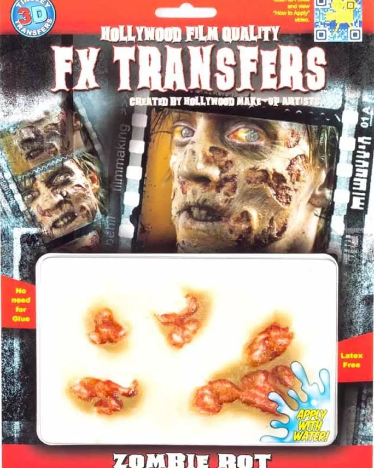 Tinsley Transfers 3D Fx Transfer Zombie Rot> Halloween Accessories