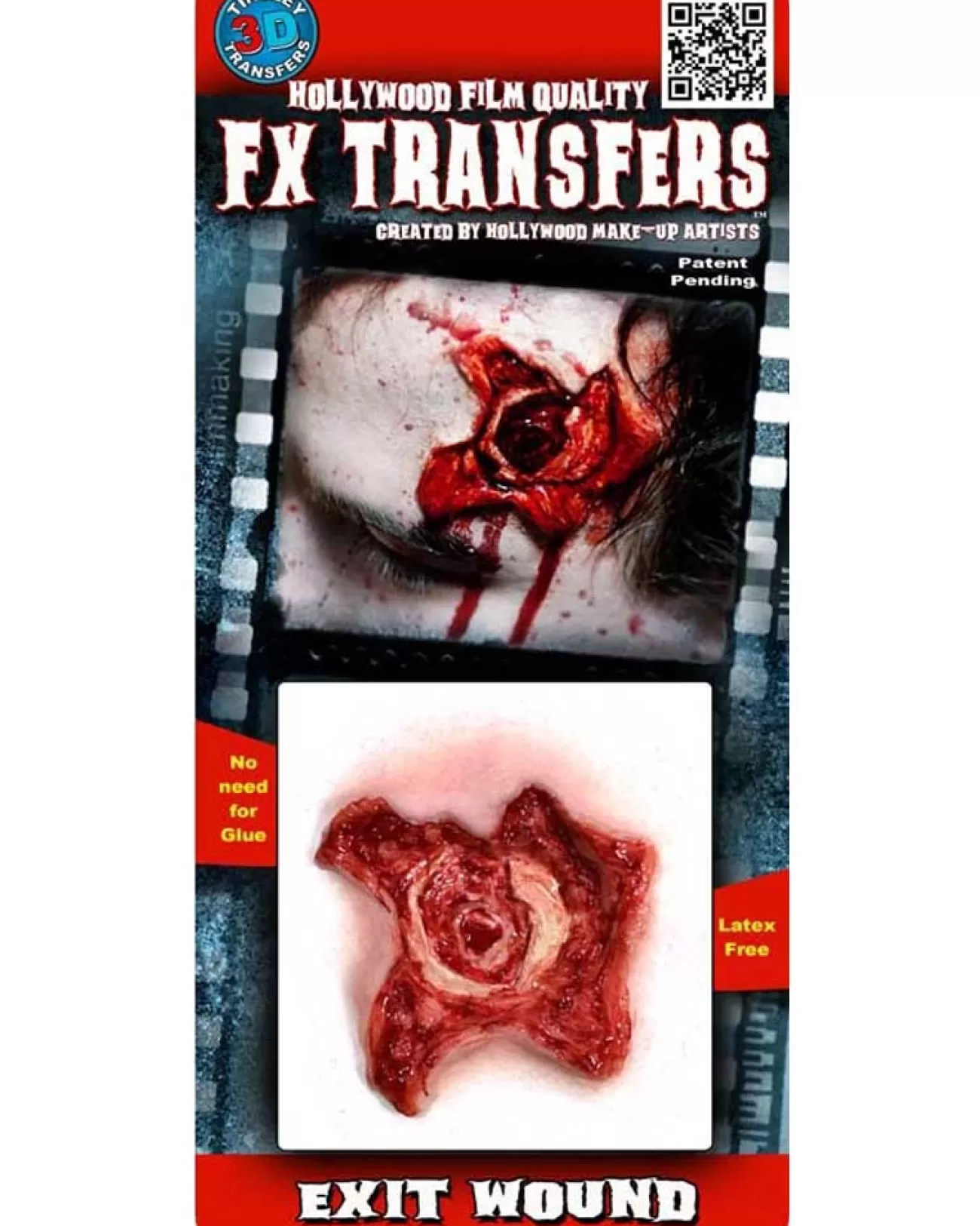 Tinsley Transfers 3D Fx Transfers Bullet Exit Wound> Halloween Accessories