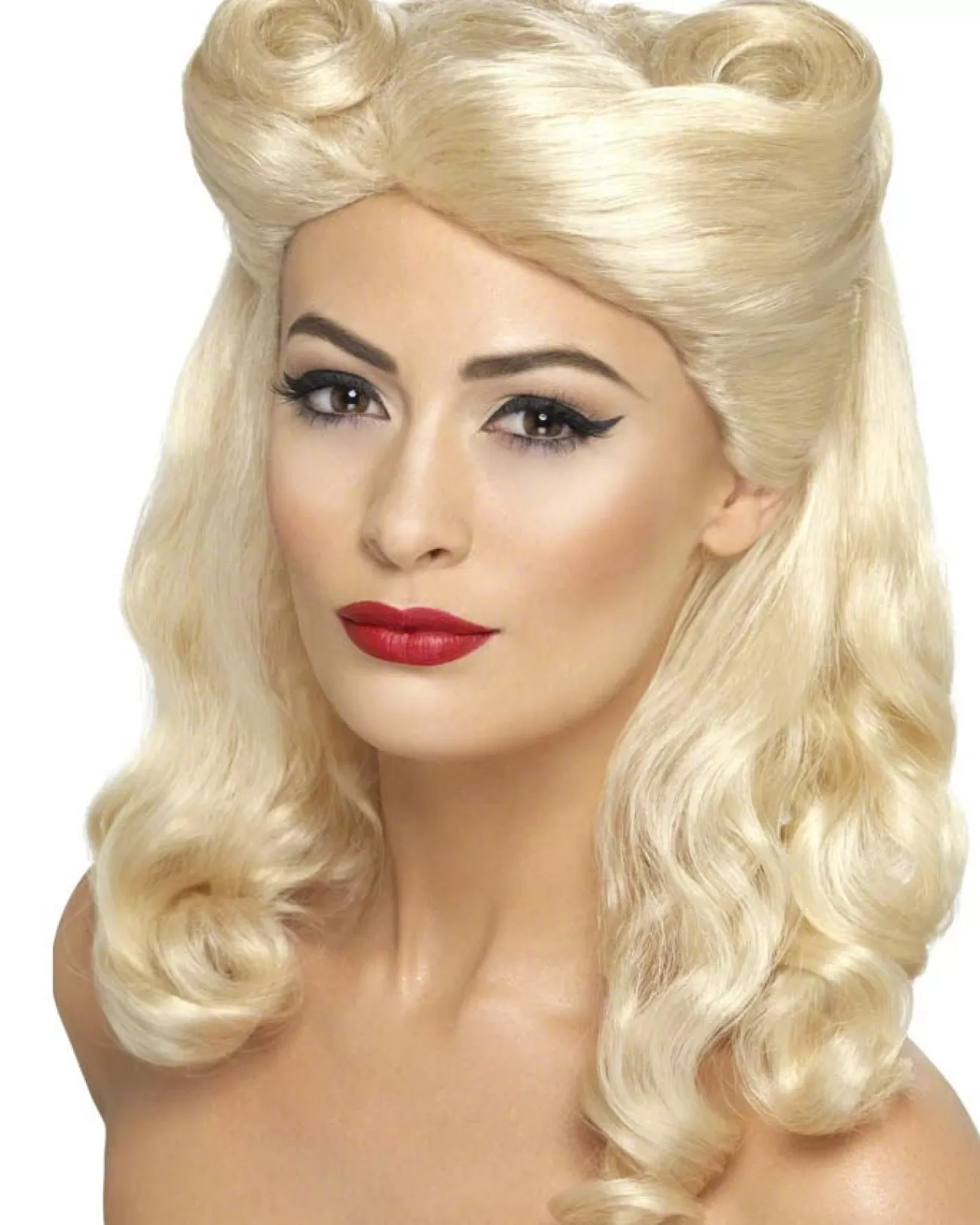 Smiffys 40S Pin Up Blonde Wig> Halloween Wigs