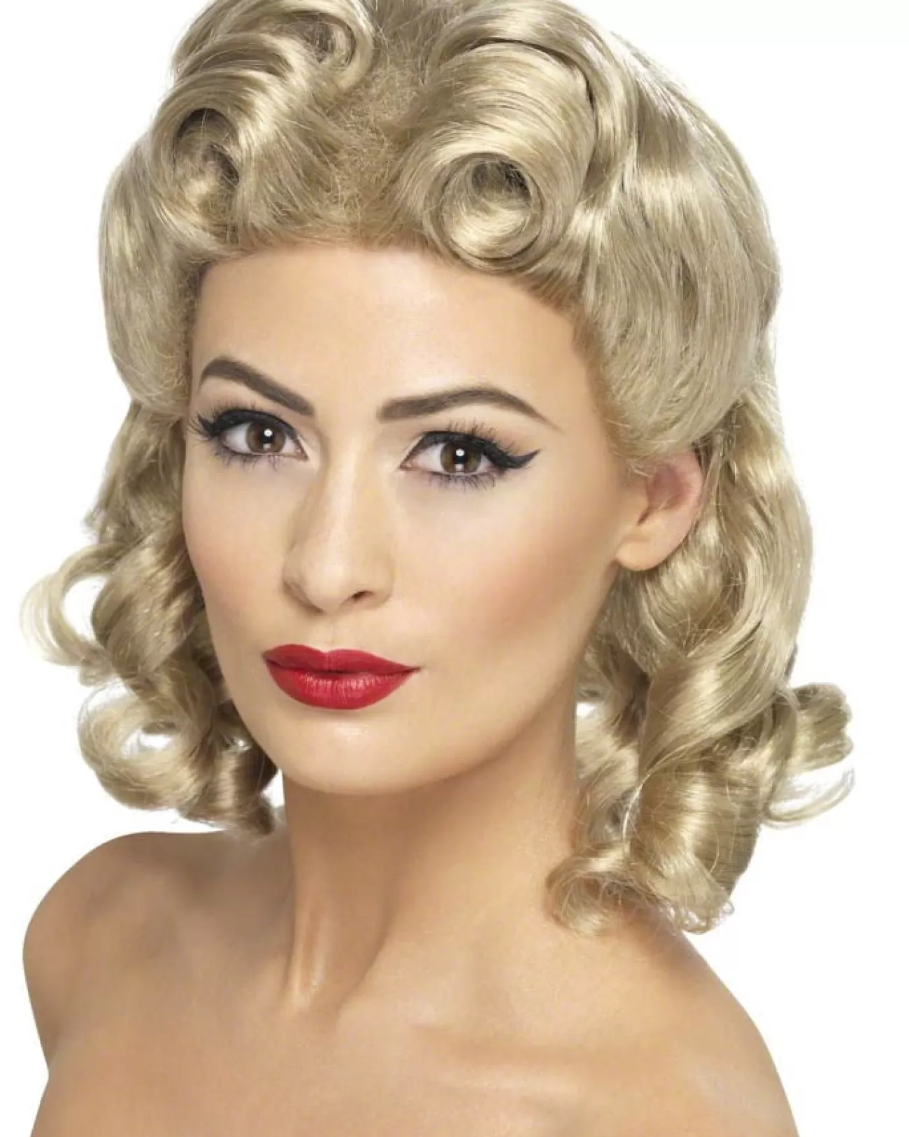 Smiffys 40S Sweetheart Blonde Wig> Halloween Wigs