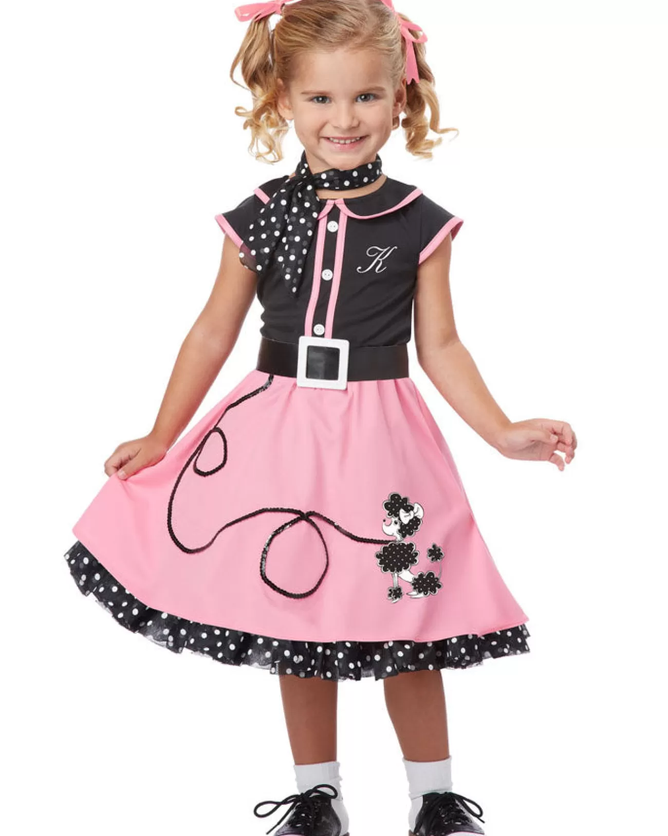 California Costumes 50S Poodle Cutie Girls Toddler Costume>Kids Kids Costumes