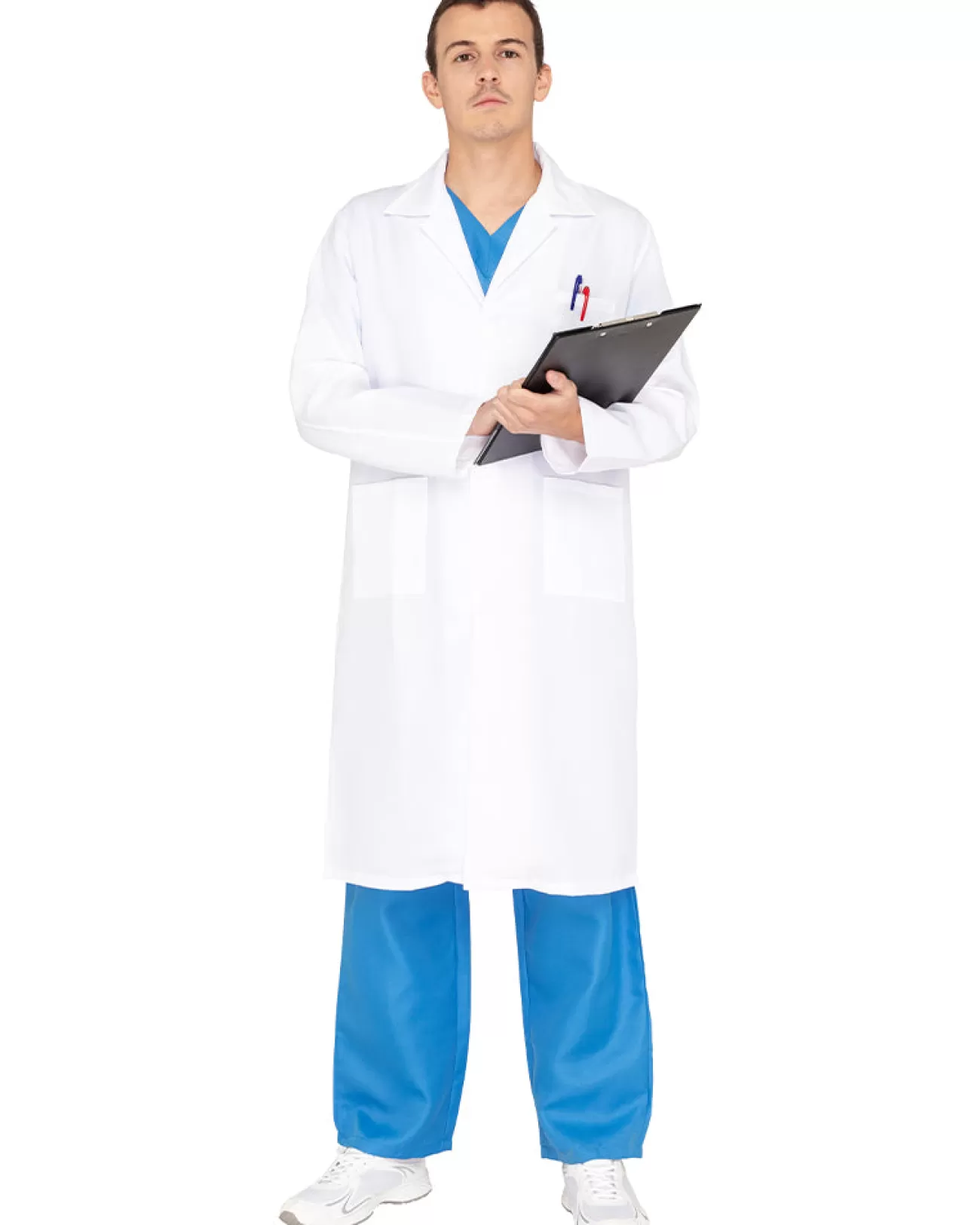 * Adult Plus Size Lab Coat> Zombie Apocolypse