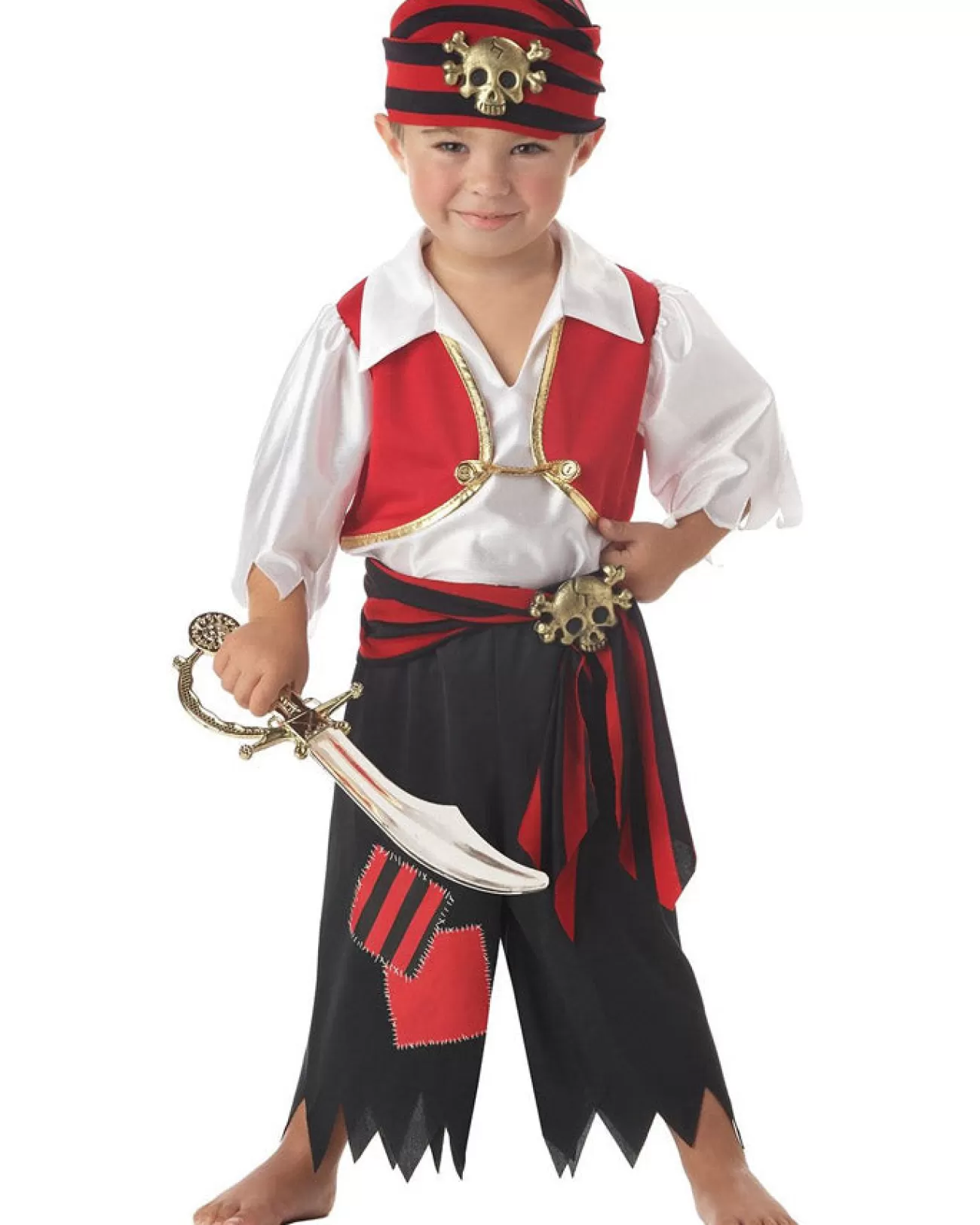 California Costumes Ahoy Matey Pirate Boys Toddler Costume>Kids Kids Costumes