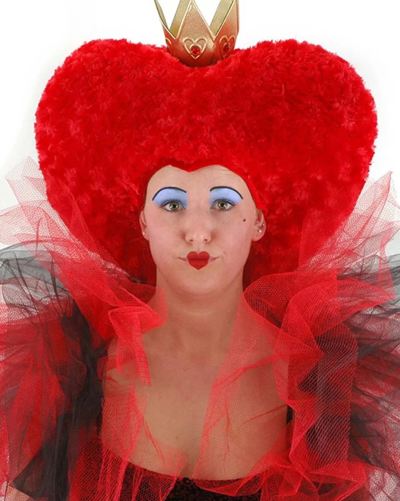 Elope Alice In Wonderland Red Queen Plush Hat> Halloween Wigs