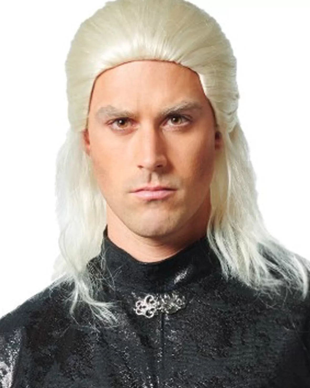 Costume Culture by Franco Ancient Prince Long Platinum Blonde Wig> Halloween Wigs