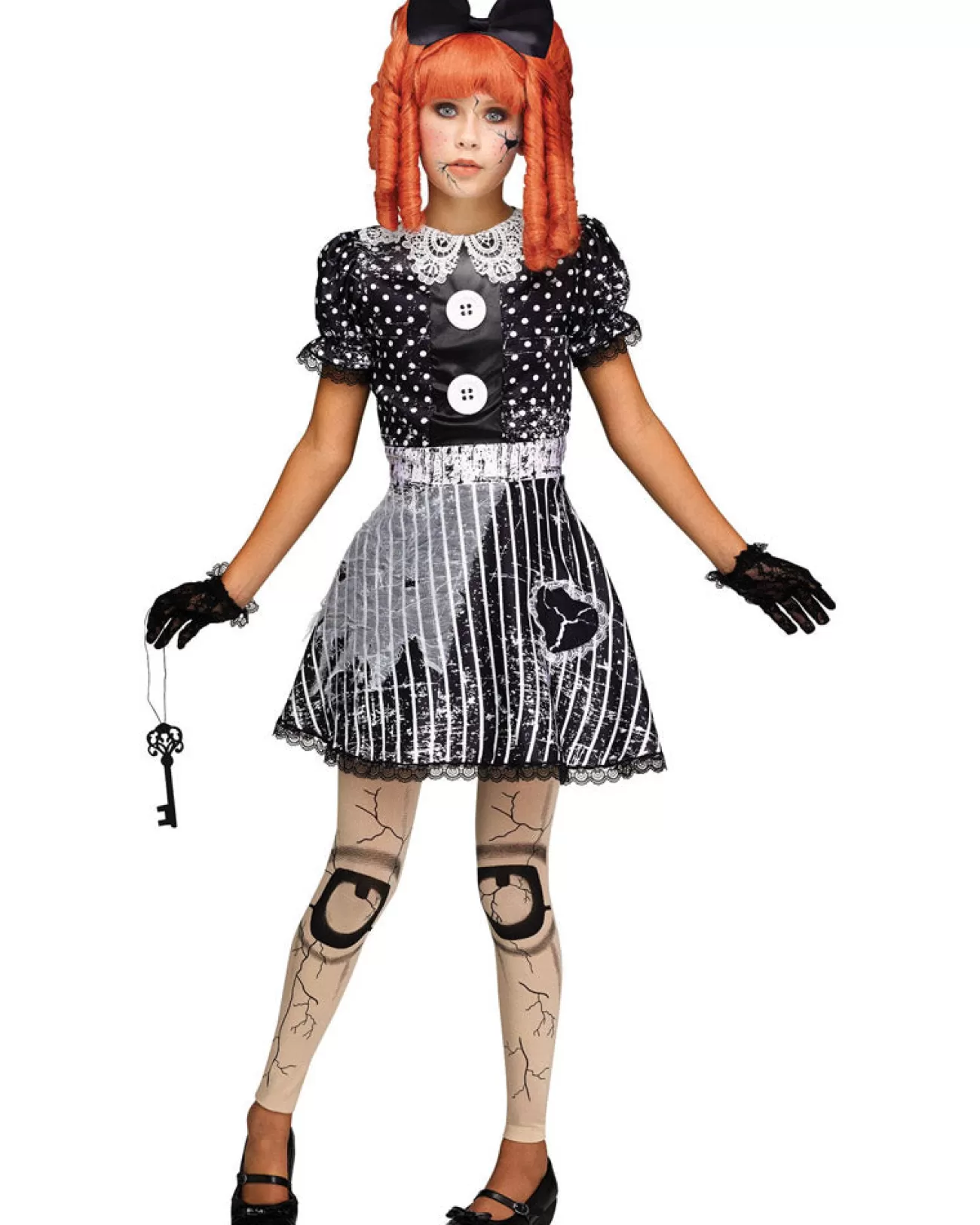 Fun World Attic Doll Girls Costume>Kids Kids Costumes