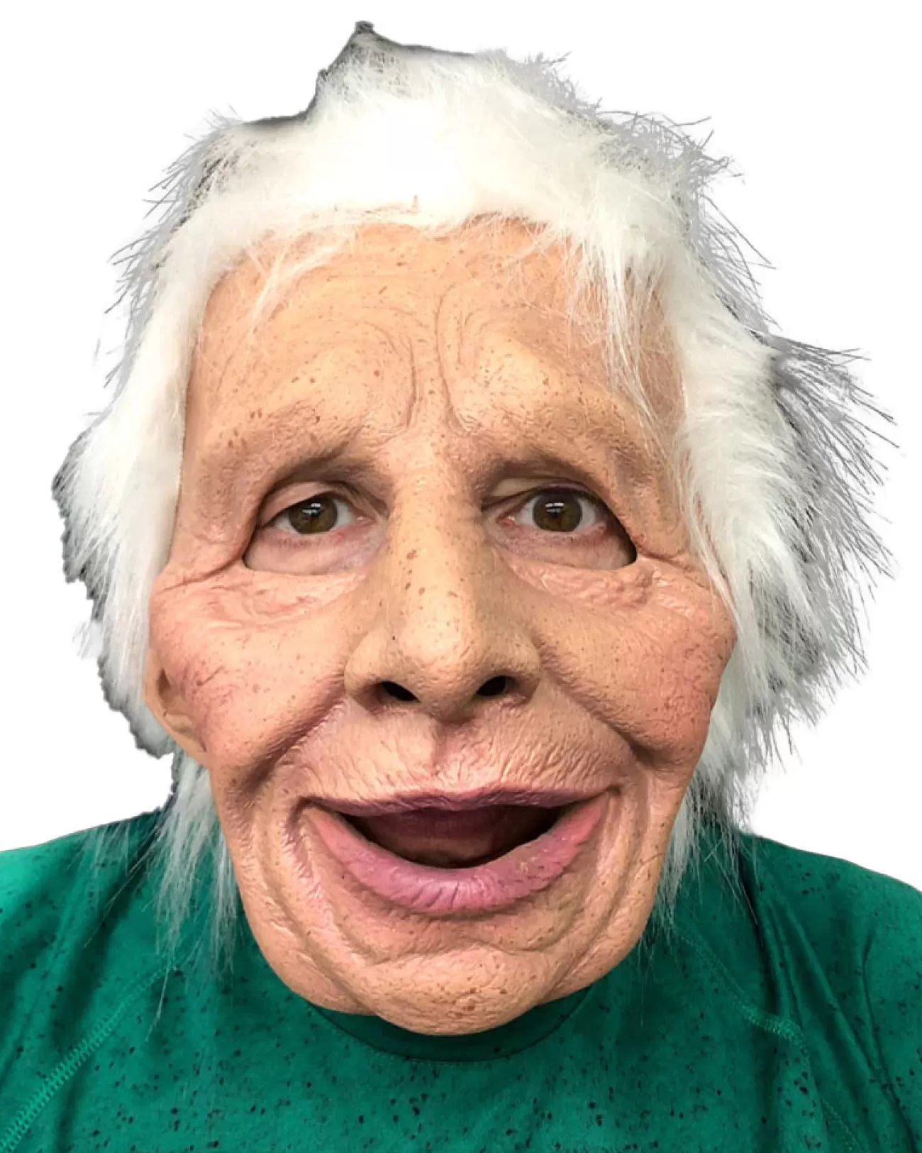 Zagone Studios Aunt Kathy Old Lady Premium Mask With Moving Mouth> Halloween Masks