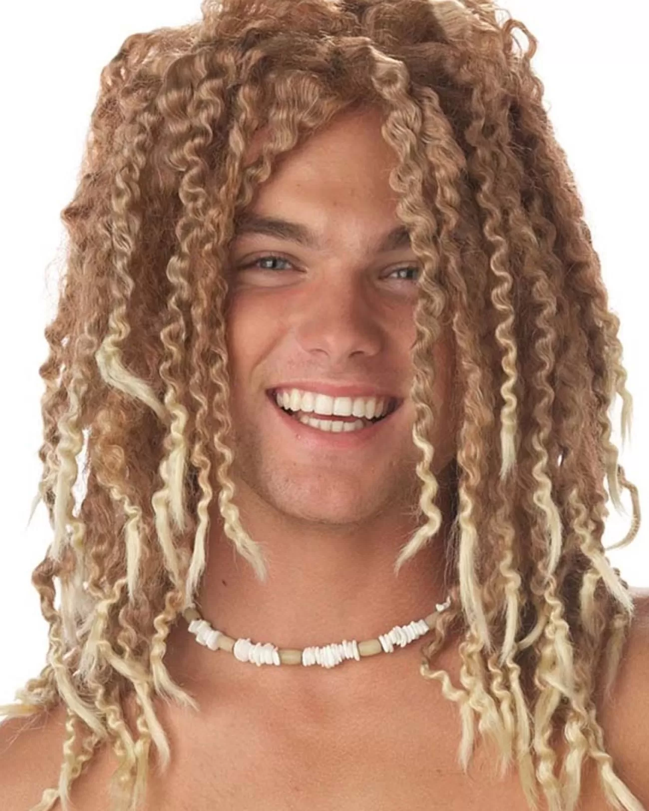 California Costumes Beach Bum Dreadlocks Blonde Wig> Halloween Wigs