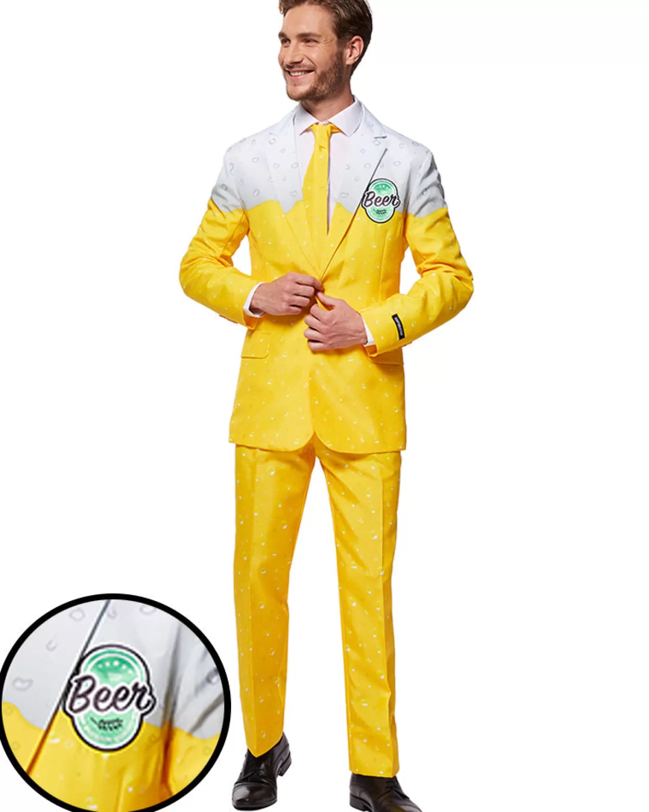 Opposuits Beer Yellow Mens Suitmeister> Opposuits