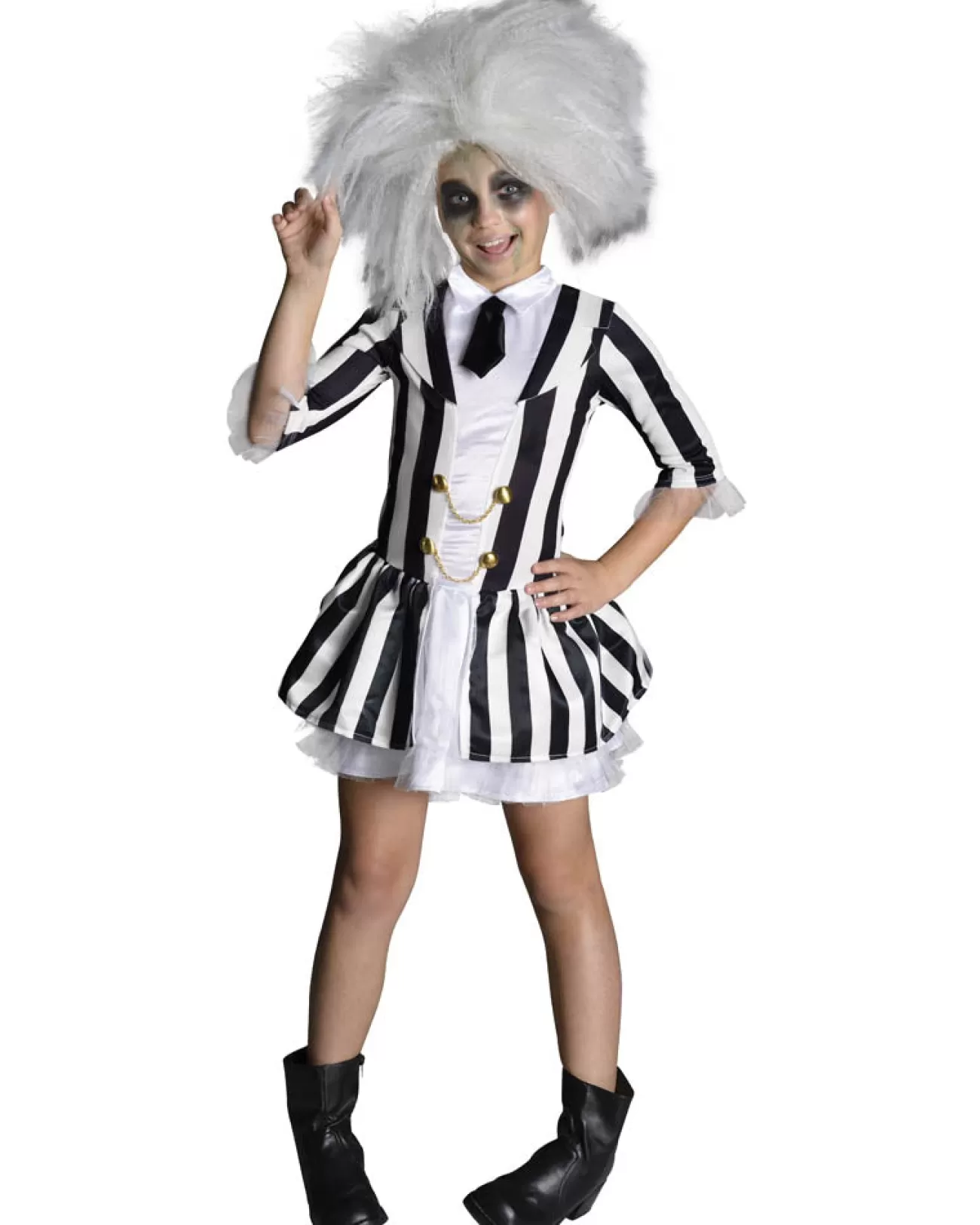 Rubies Beetlejuice Dress Girls Costume>Kids Kids Costumes