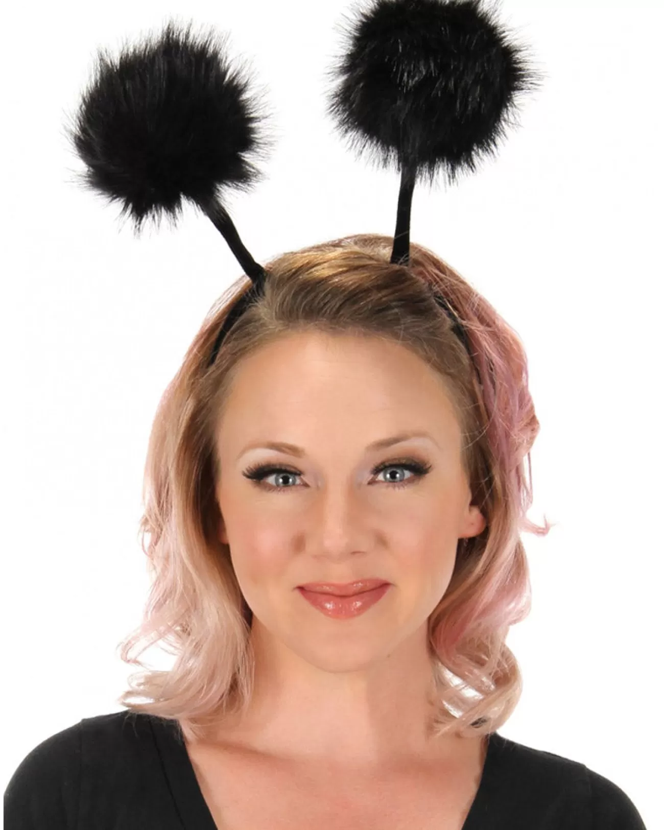 Elope Bendy Bug Pom Antennae Headband> Halloween Hats