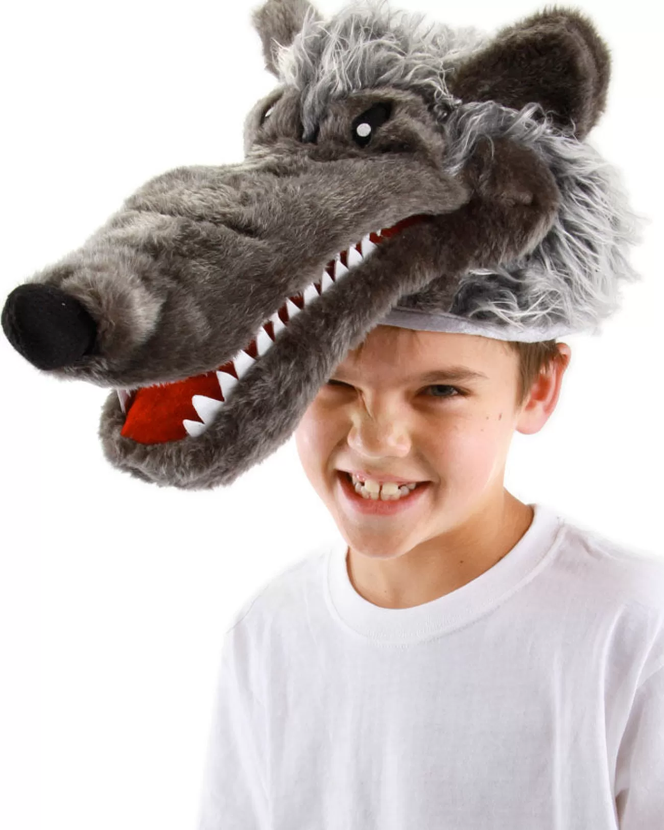 Elope Big Bad Wolf Kids Puppet Hat> Halloween Accessories