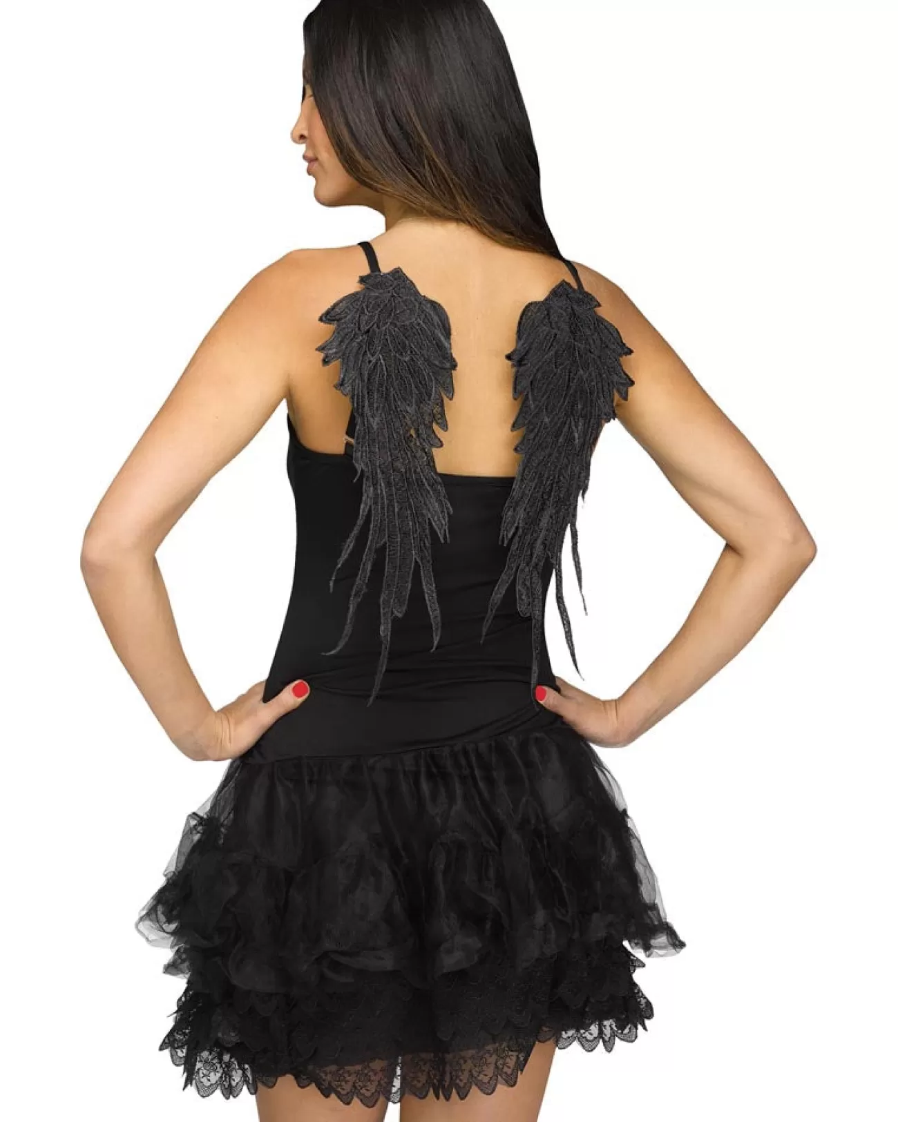 Fun World Black Angel Wings> Halloween Accessories