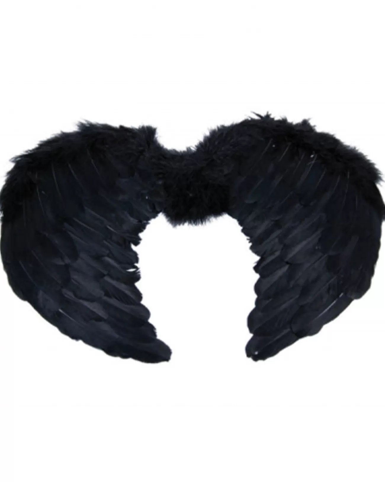 Sweidas Black Feather Small Angel Wings> Halloween Accessories