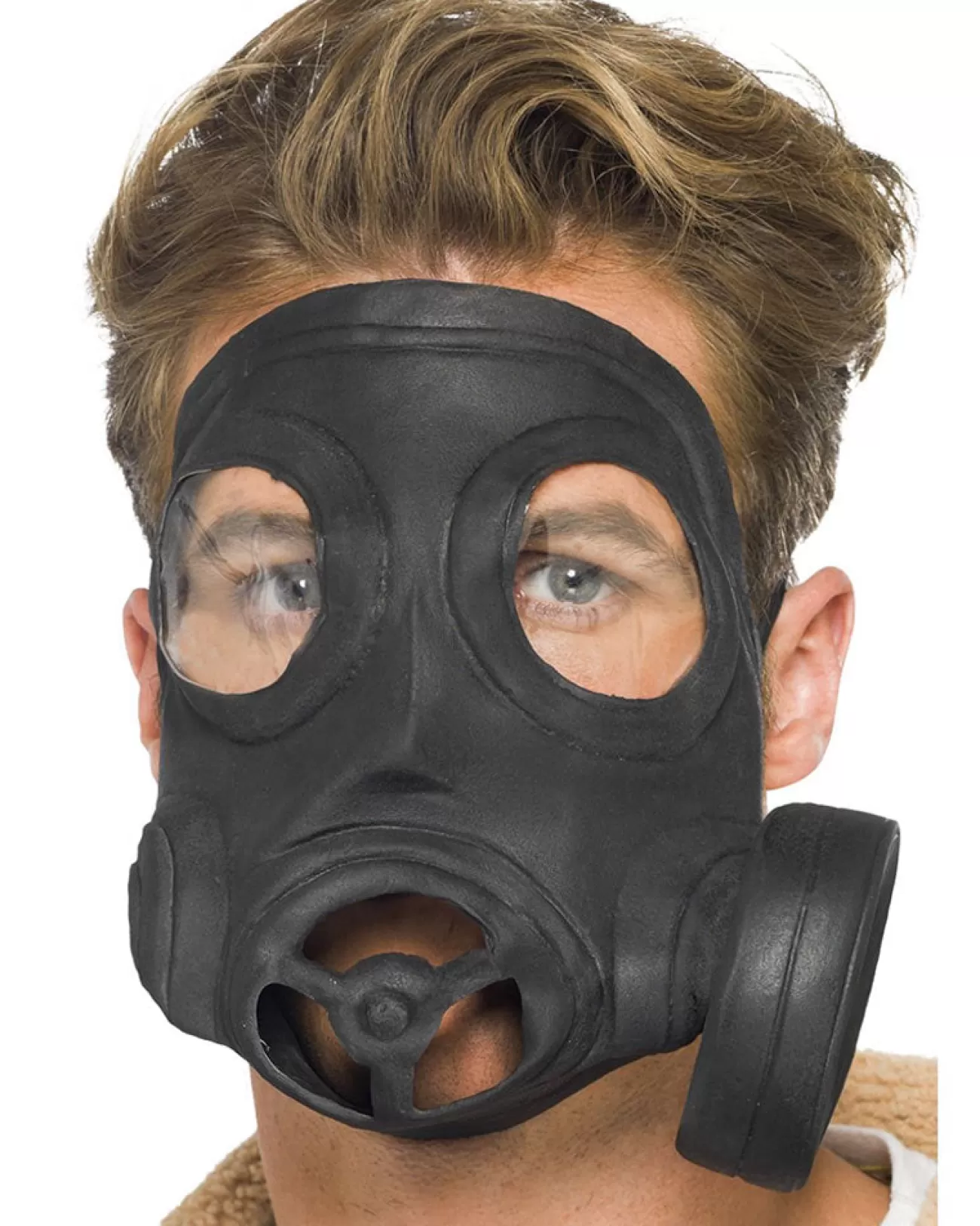 Smiffys Black Gas Mask> Halloween Masks