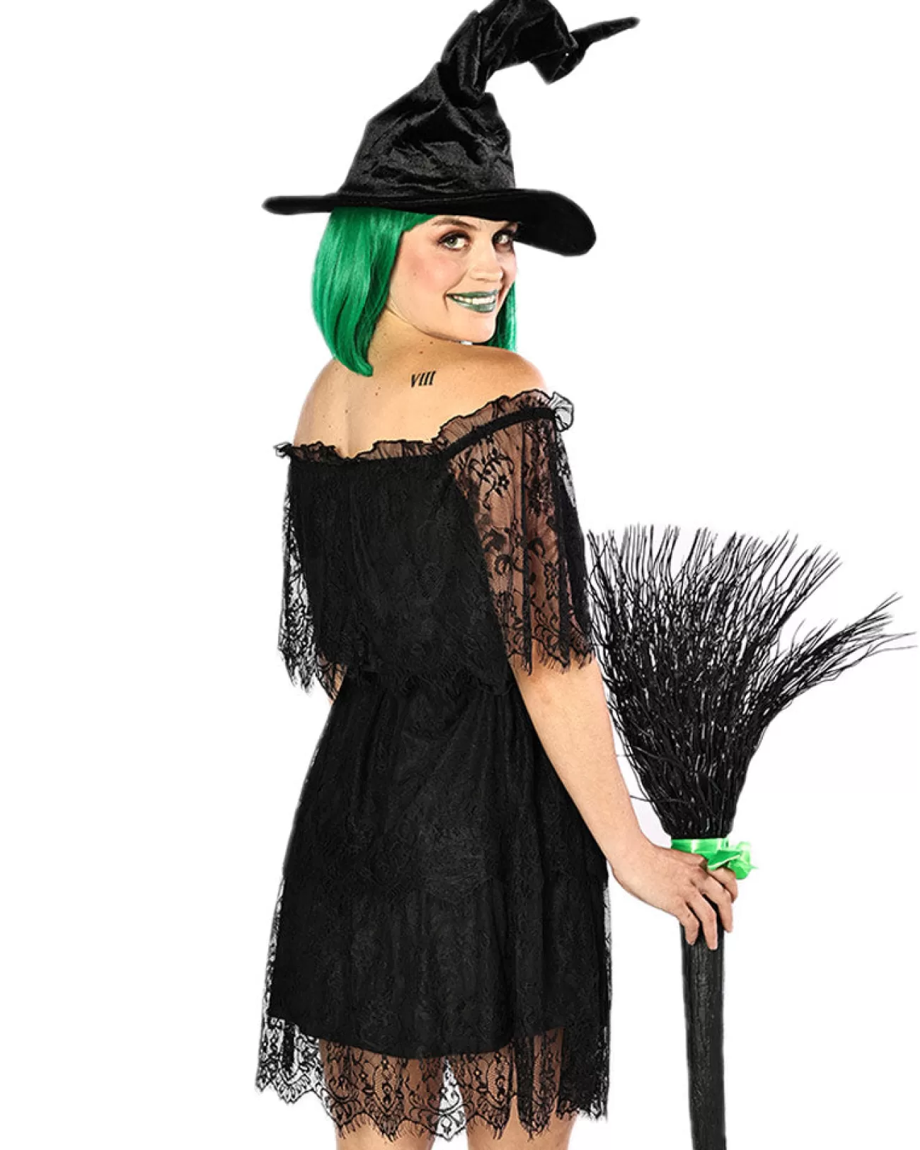 * Black Lace Halloween Plus Size Womens Dress>Women Women's Costumes