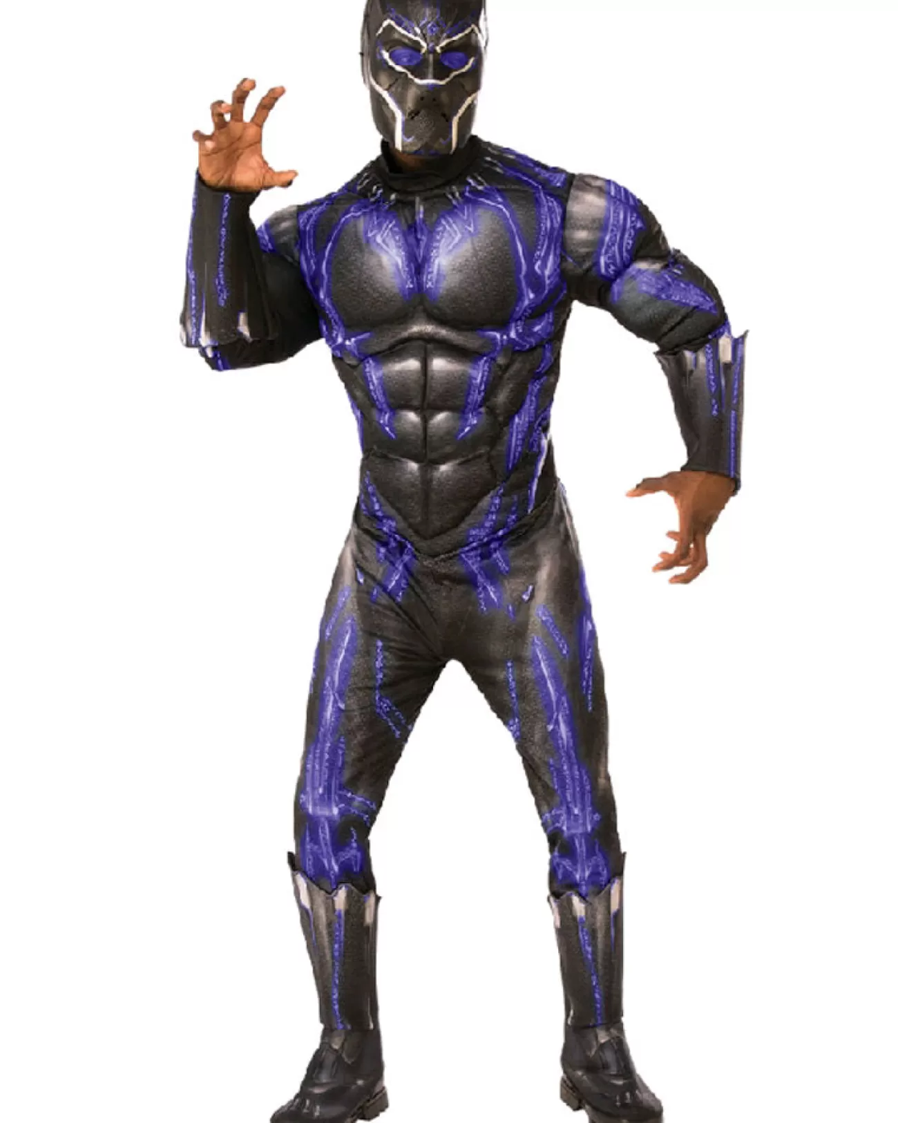 Rubies Black Panther Battle Suit Deluxe Mens Costume>Men Men's Costumes