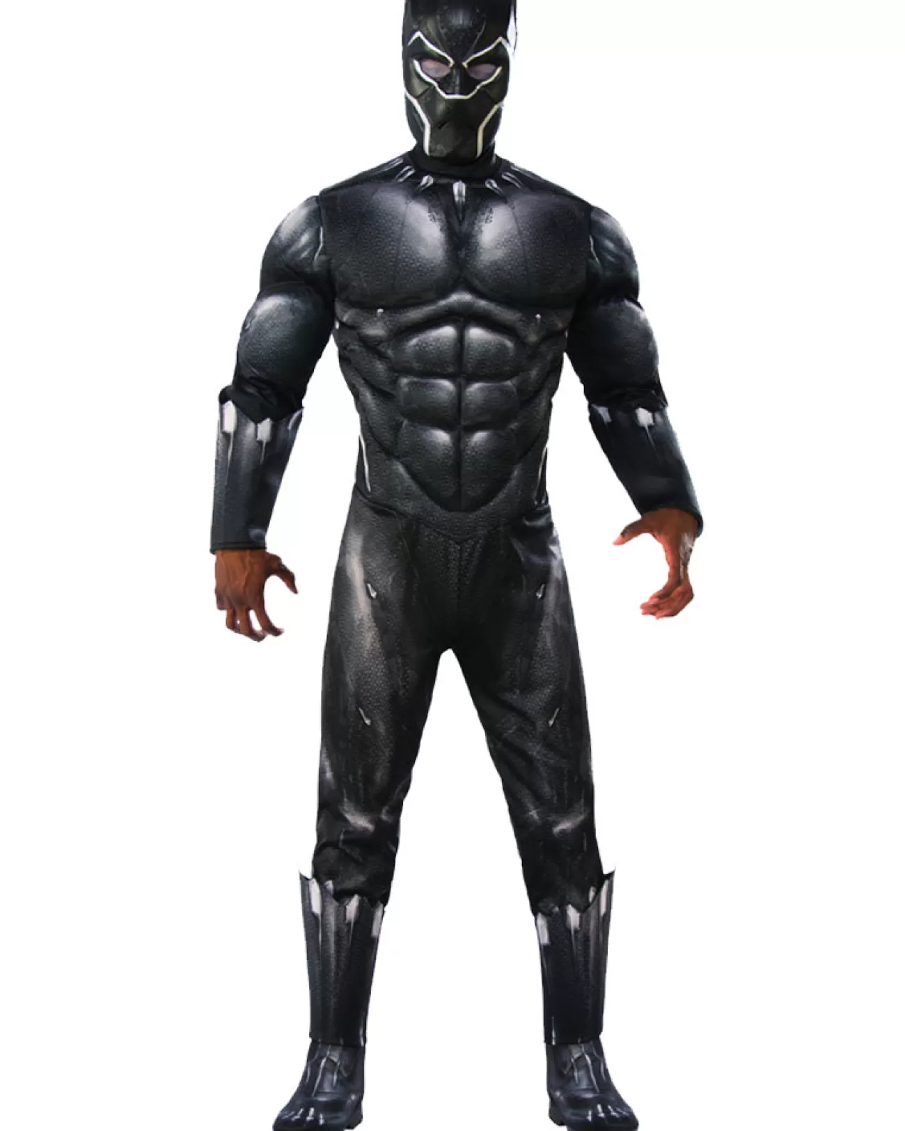 Rubies Black Panther Movie Deluxe Black Panther Mens Costume>Men Men's Costumes