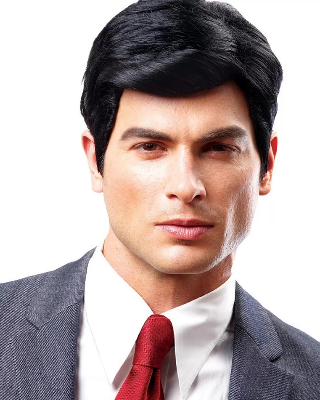 Costume Culture by Franco Black Real Man Wig> Halloween Wigs