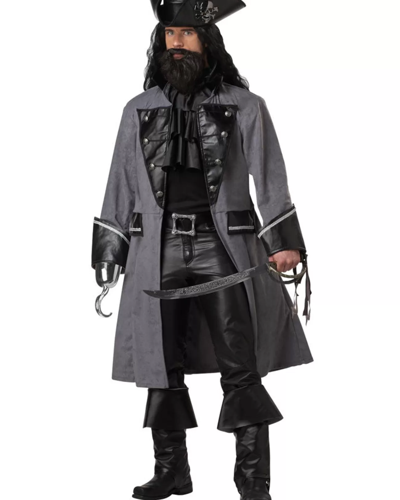 California Costumes Blackbeard The Pirate Mens Costume>Men Men's Costumes