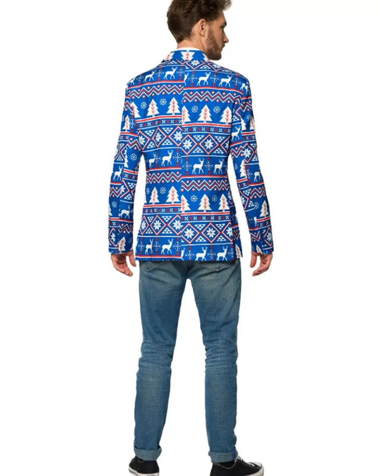 Opposuits Blue Nordic Christmas Mens Suitmeister Jacket> Opposuits