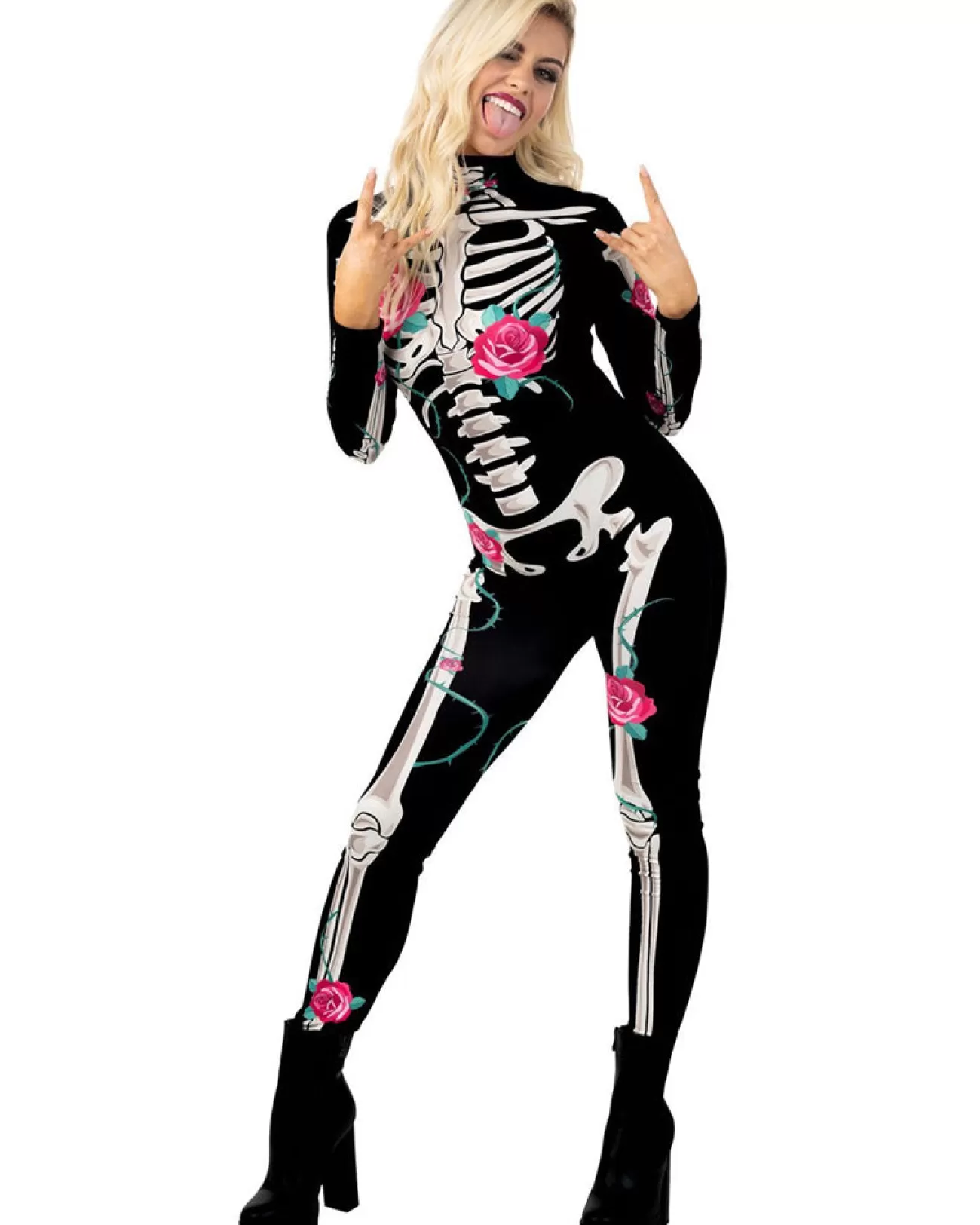 Morphsuits Botanical Skeleton Bodysuit Womens Costume>Women Women's Costumes