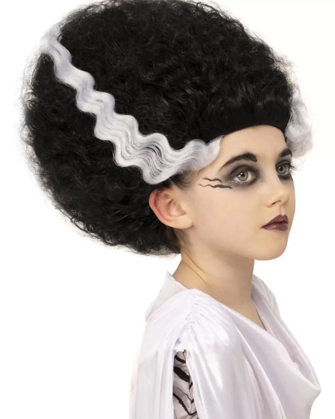 Smiffys Bride Of Frankenstein Kids Wig> Halloween Accessories