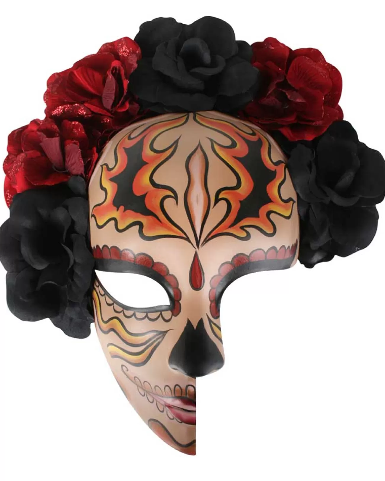 Tomfoolery Brown Sugar Skull Mask> Halloween Masks