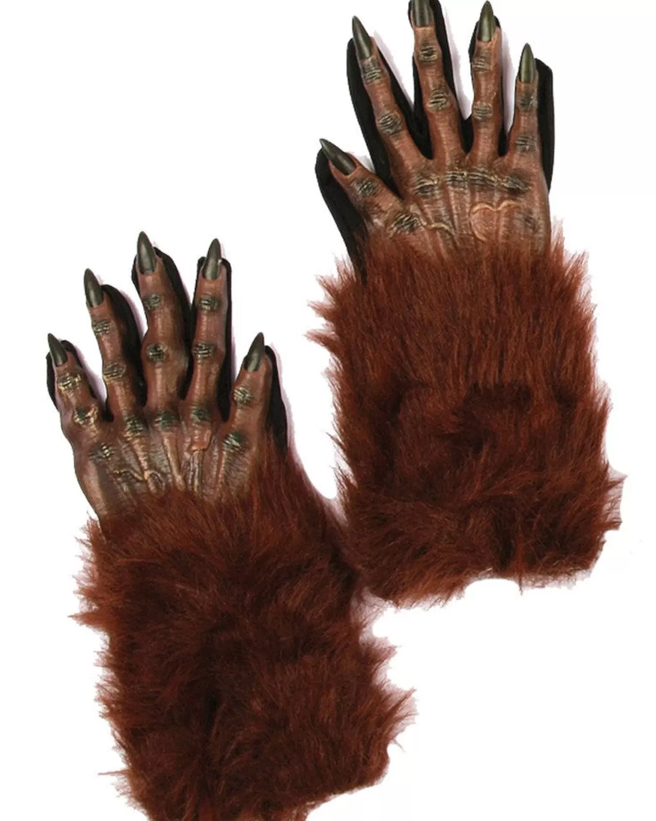 Fun World Brown Werewolf Gloves> Halloween Accessories