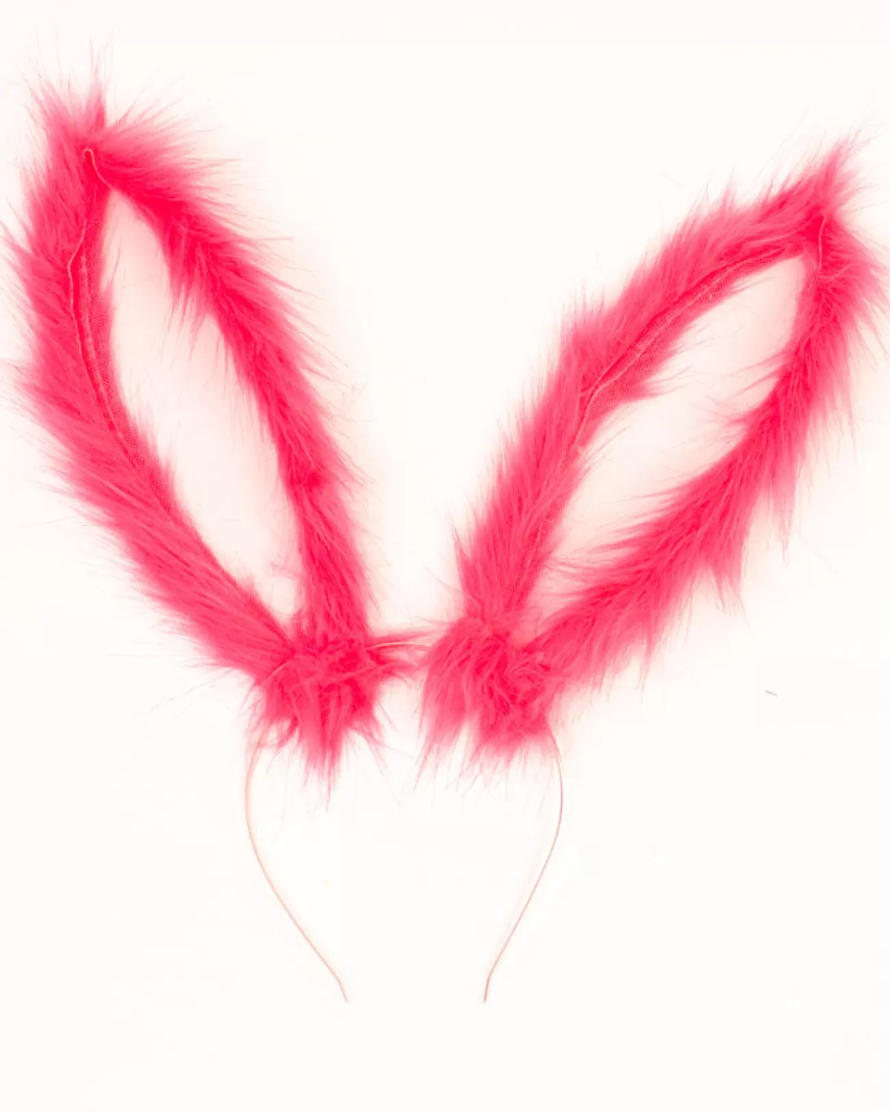 Tomfoolery Bunny Ears With Pink Plush And Netting> Halloween Hats