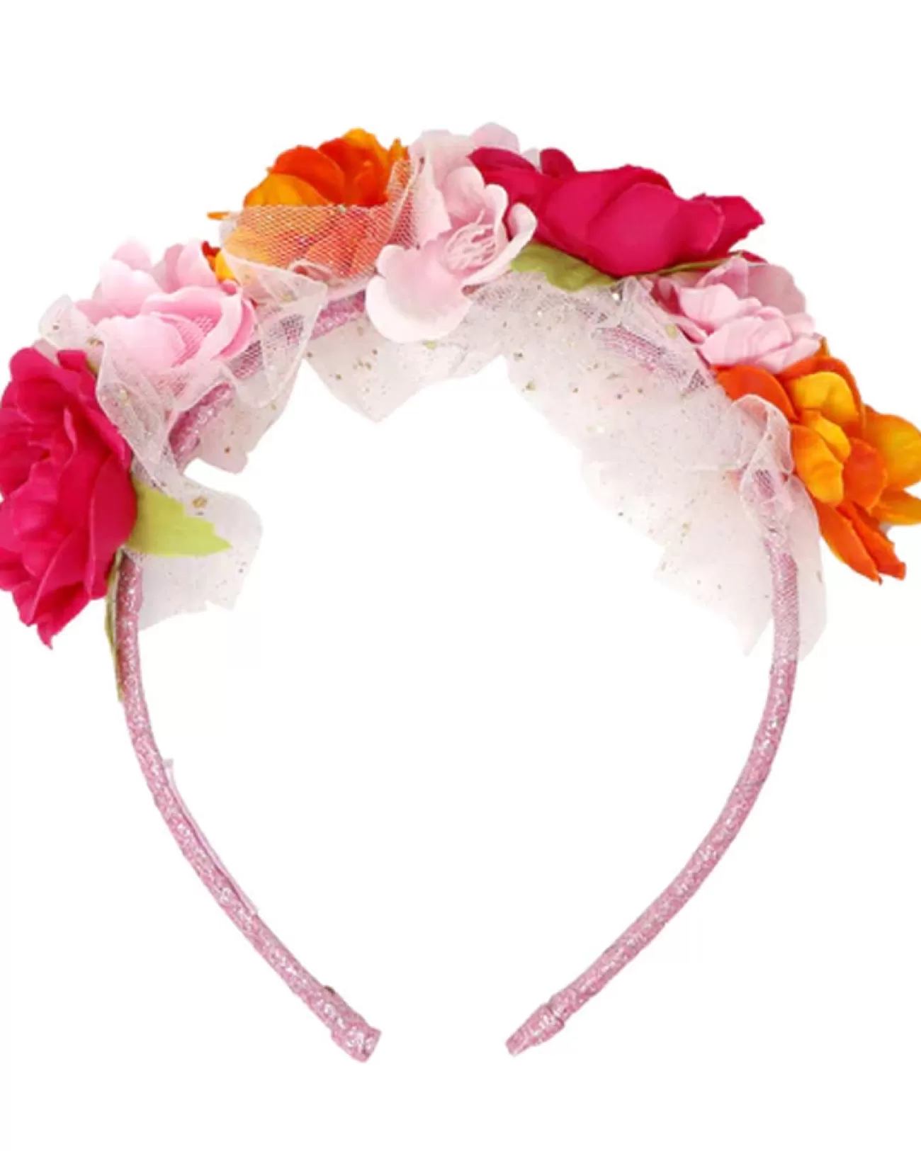 Pink Poppy Butterfly Floral Headband> Halloween Hats