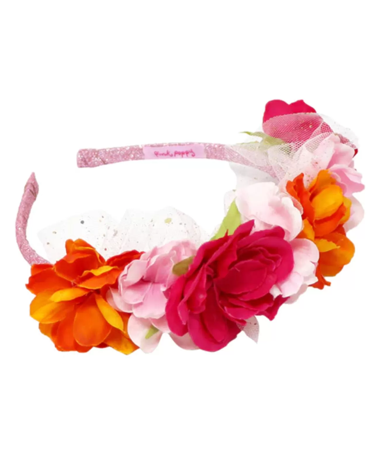 Pink Poppy Butterfly Floral Headband> Halloween Hats