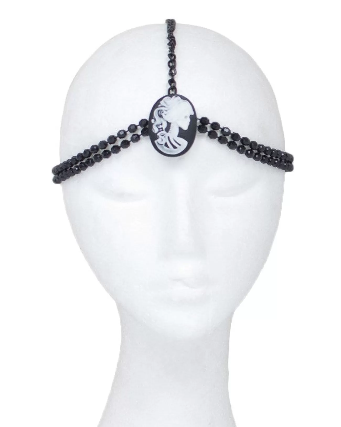 Tomfoolery Cameo Skeleton Head Chain> Halloween Accessories