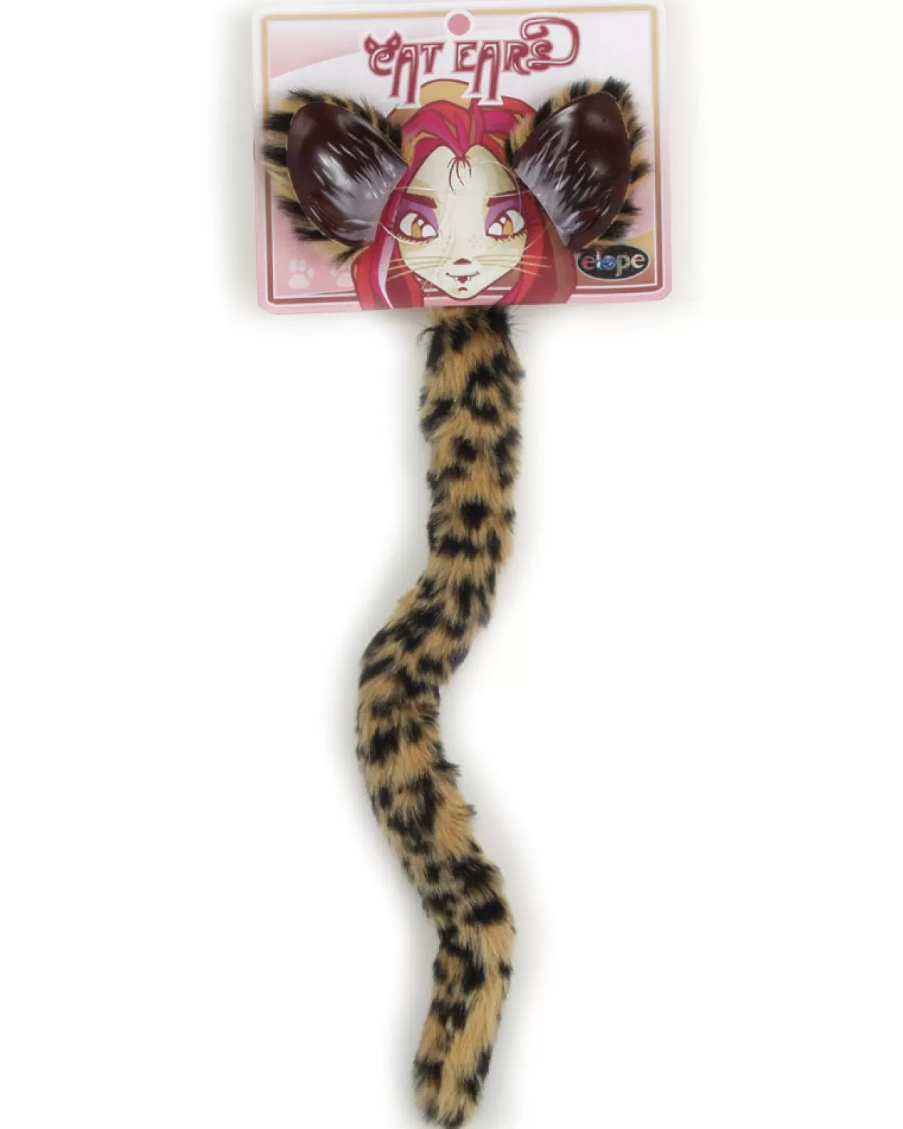 Elope Cheetah Cat Ears And Tail> Halloween Hats