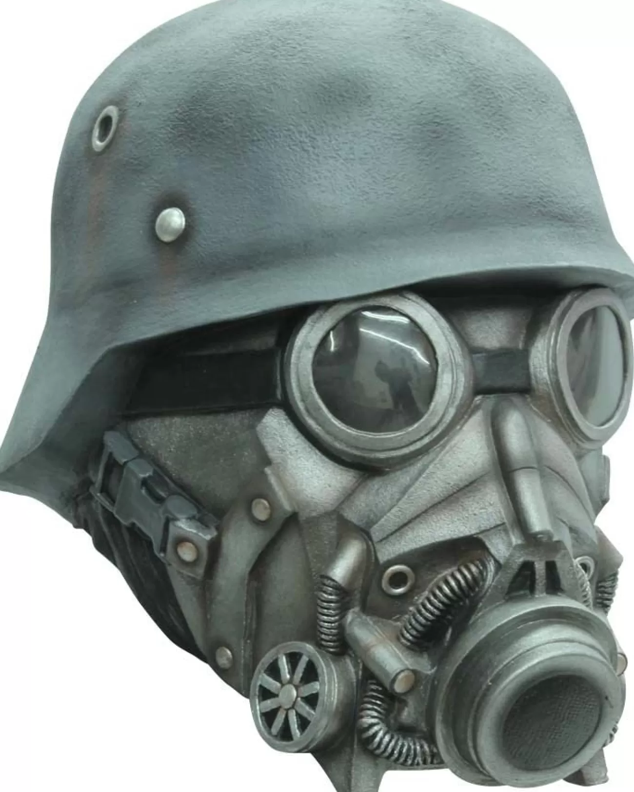 Ghoulish Productions Chemical Warfare Gas Mask> Halloween Masks