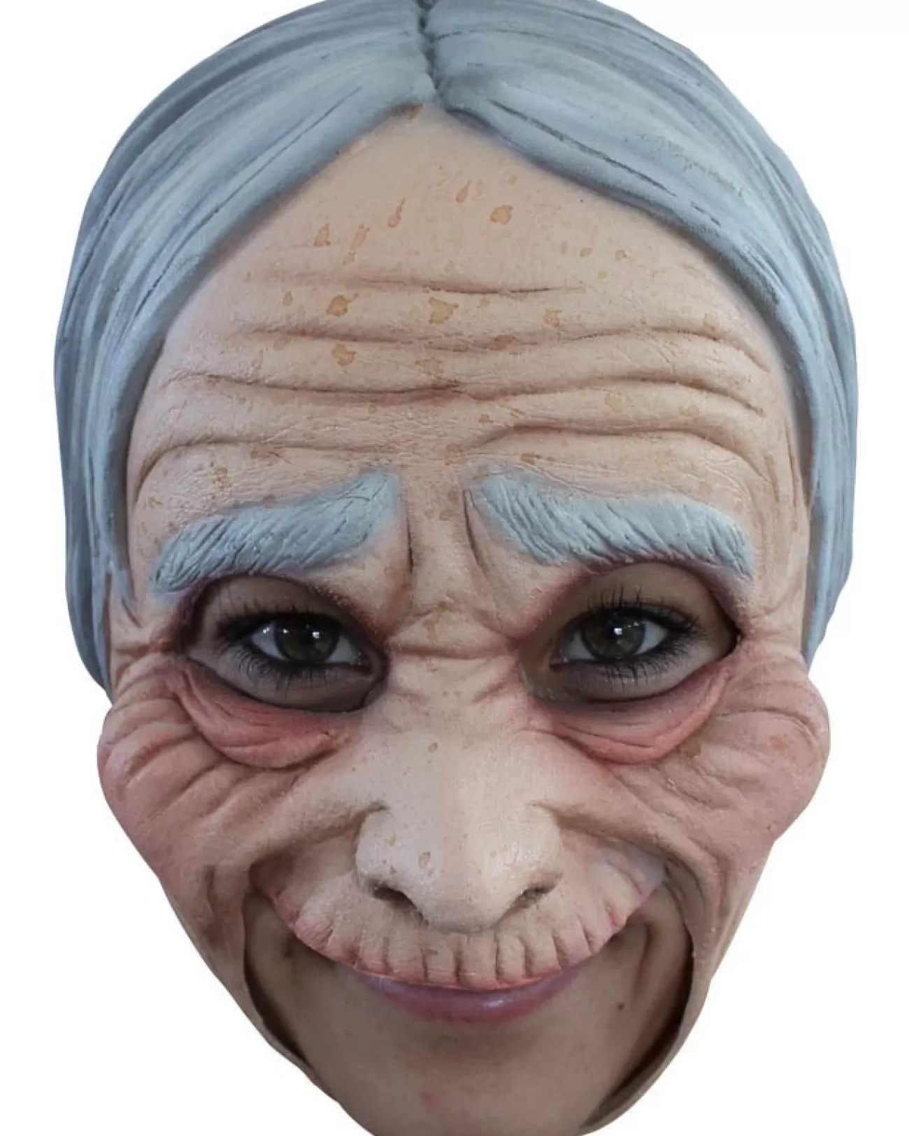 Ghoulish Productions Chinless Old Lady Mask> Wicked Witches