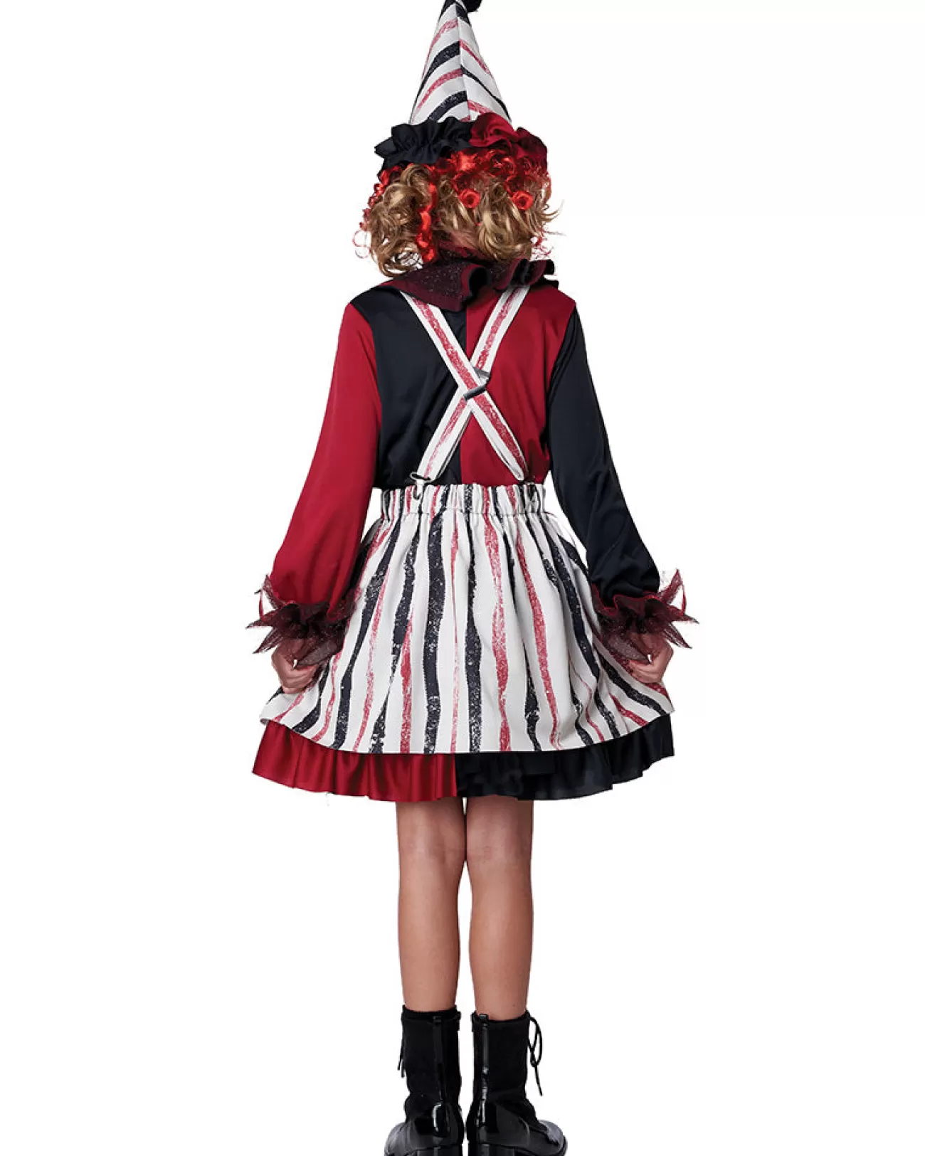 California Costumes Clever Clown Girls Costume>Kids Kids Costumes