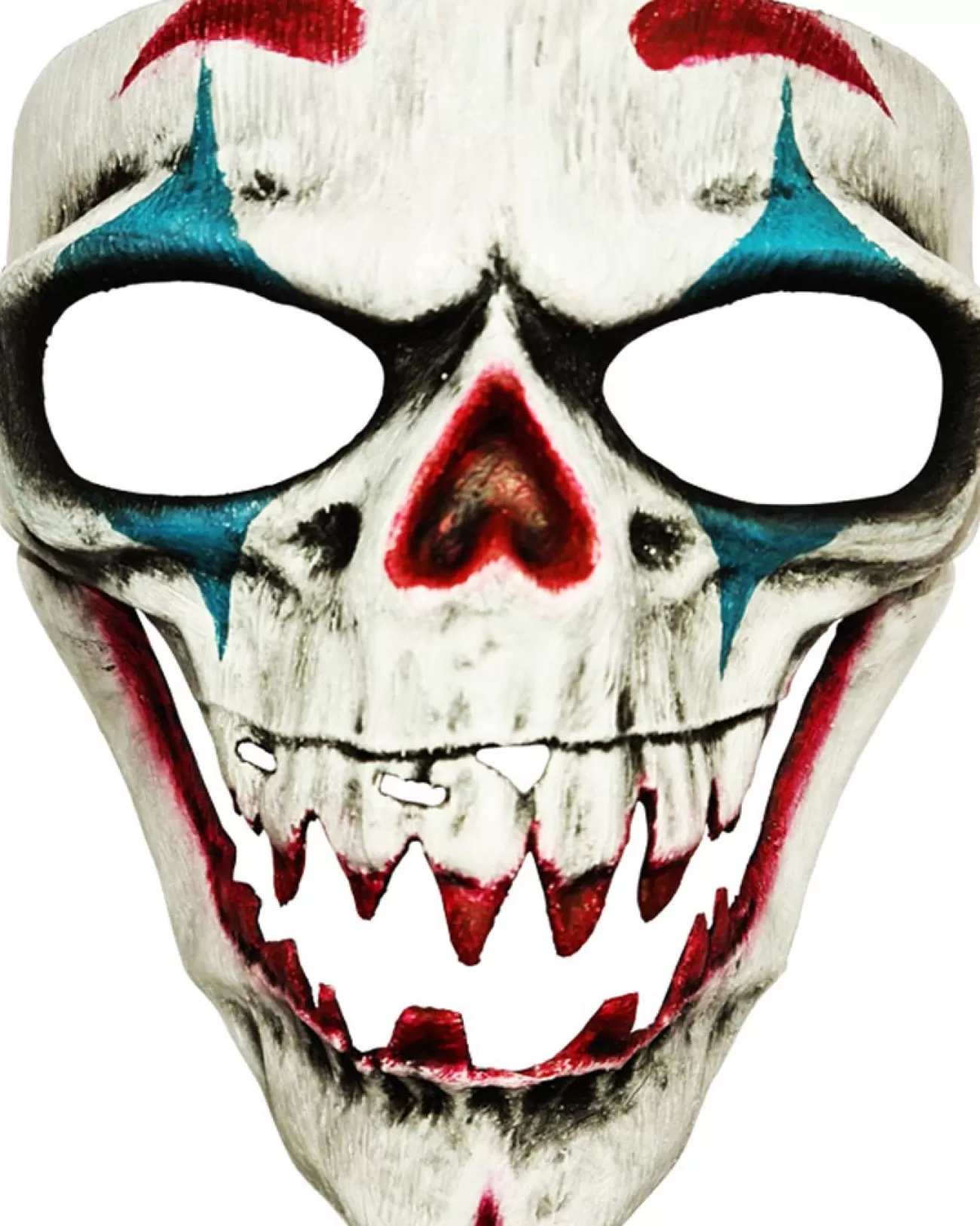 Tomfoolery Clown Bone Horror Mask> Halloween Masks