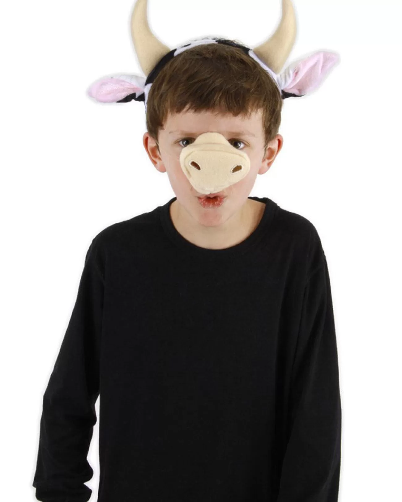 Elope Cow Headband Nose And Tail Kit> Halloween Hats