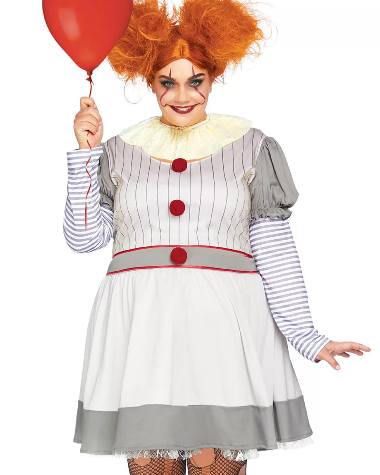 Leg Avenue Creepy Clown Plus Size Womens Costume>Women Women's Costumes