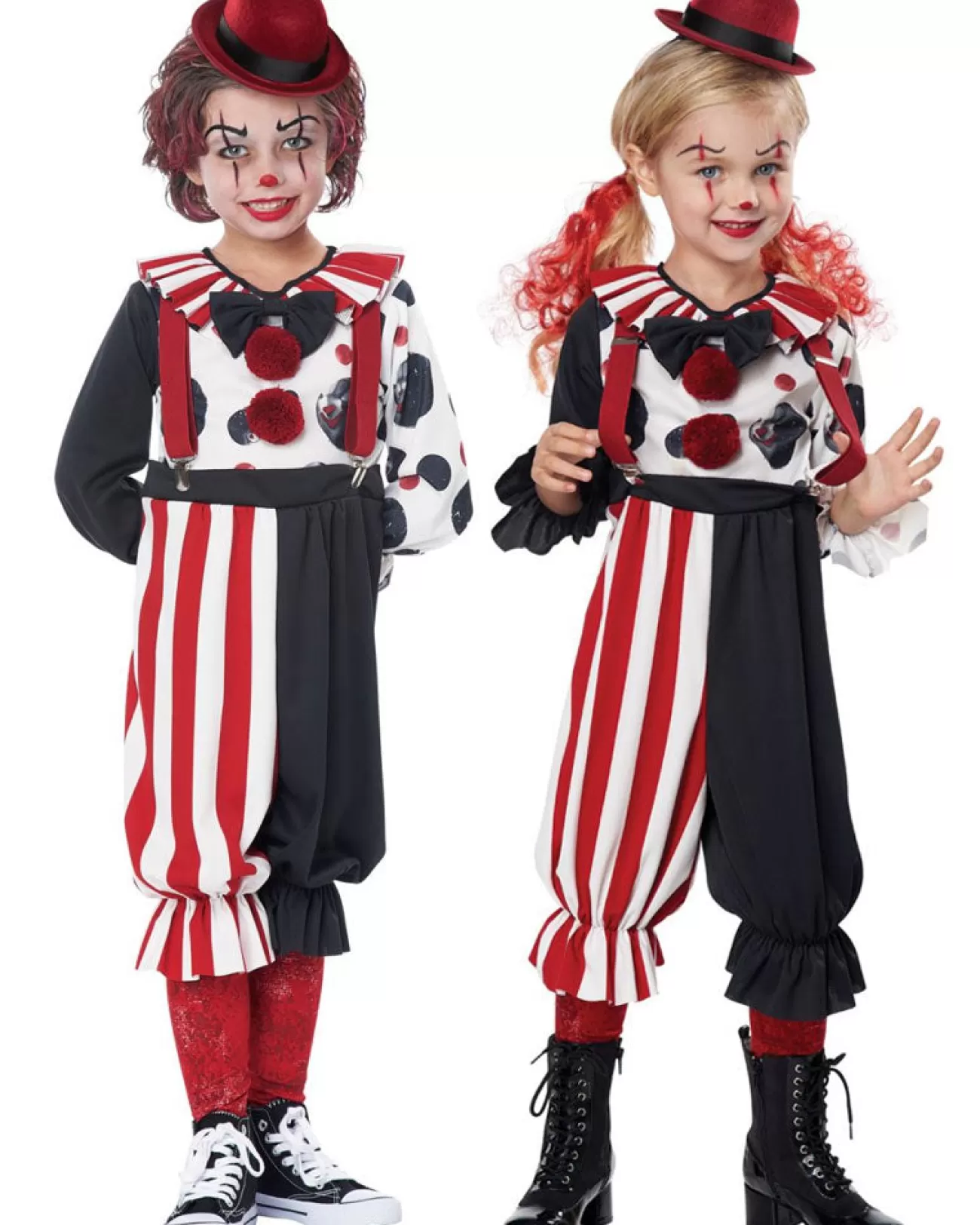 California Costumes Creepy Clown Toddler Costume>Kids Kids Costumes