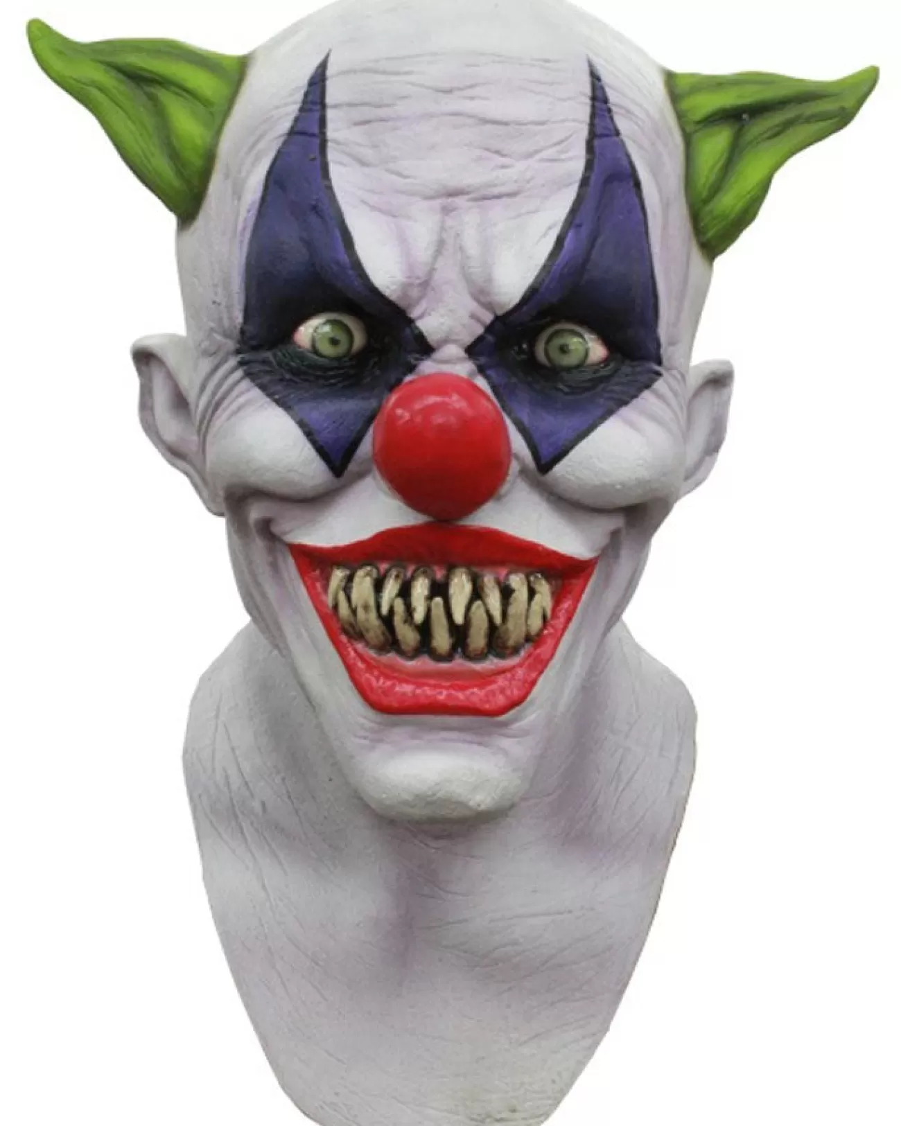 Ghoulish Productions Creepy Giggles The Clown Overhead Mask> Halloween Masks