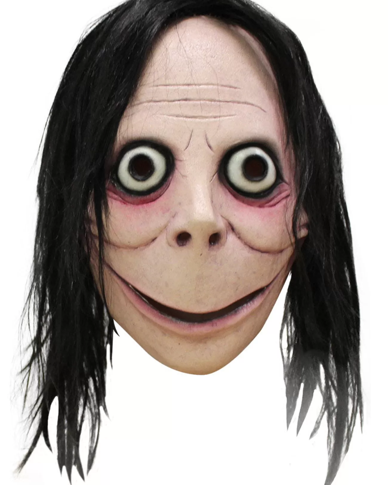 Ghoulish Productions Creepy Pasta Momo Mask> Halloween Masks