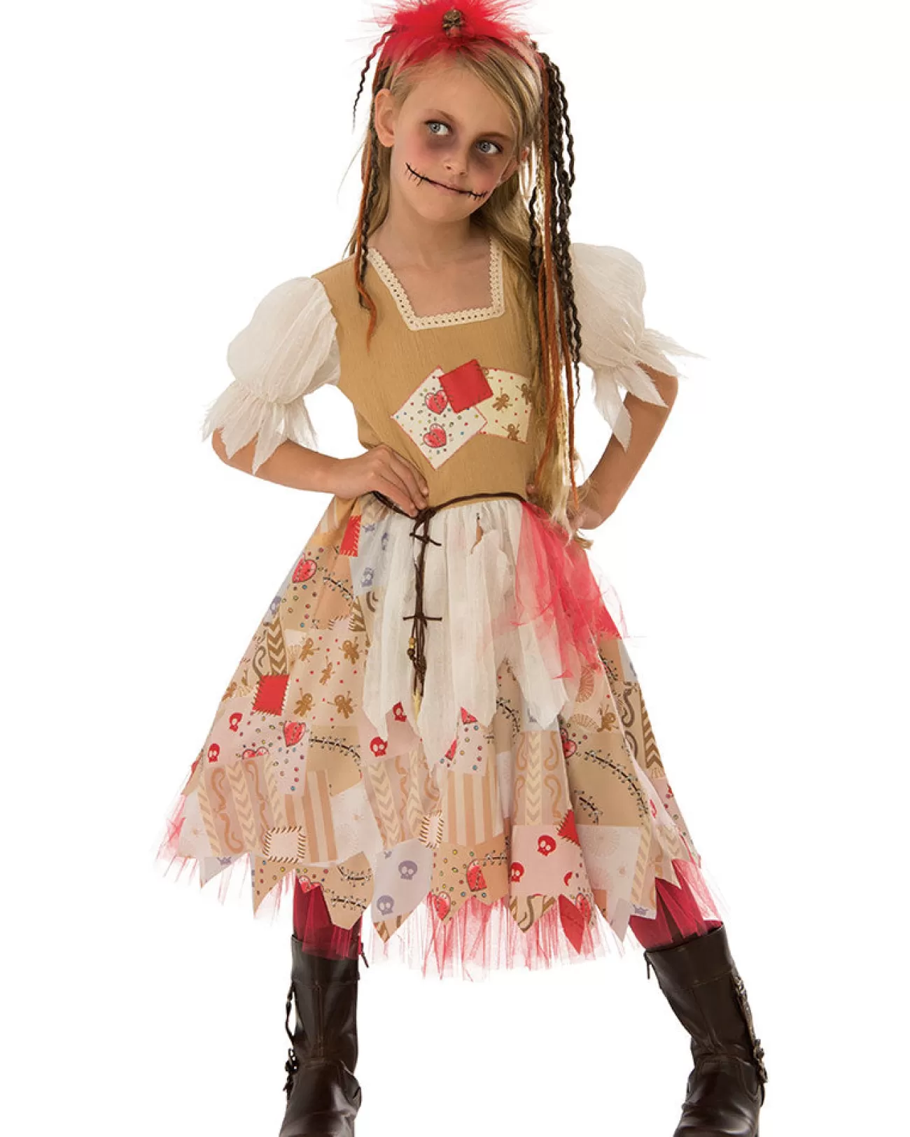 Rubies Creepy Voodoo Doll Girls Costume>Kids Kids Costumes