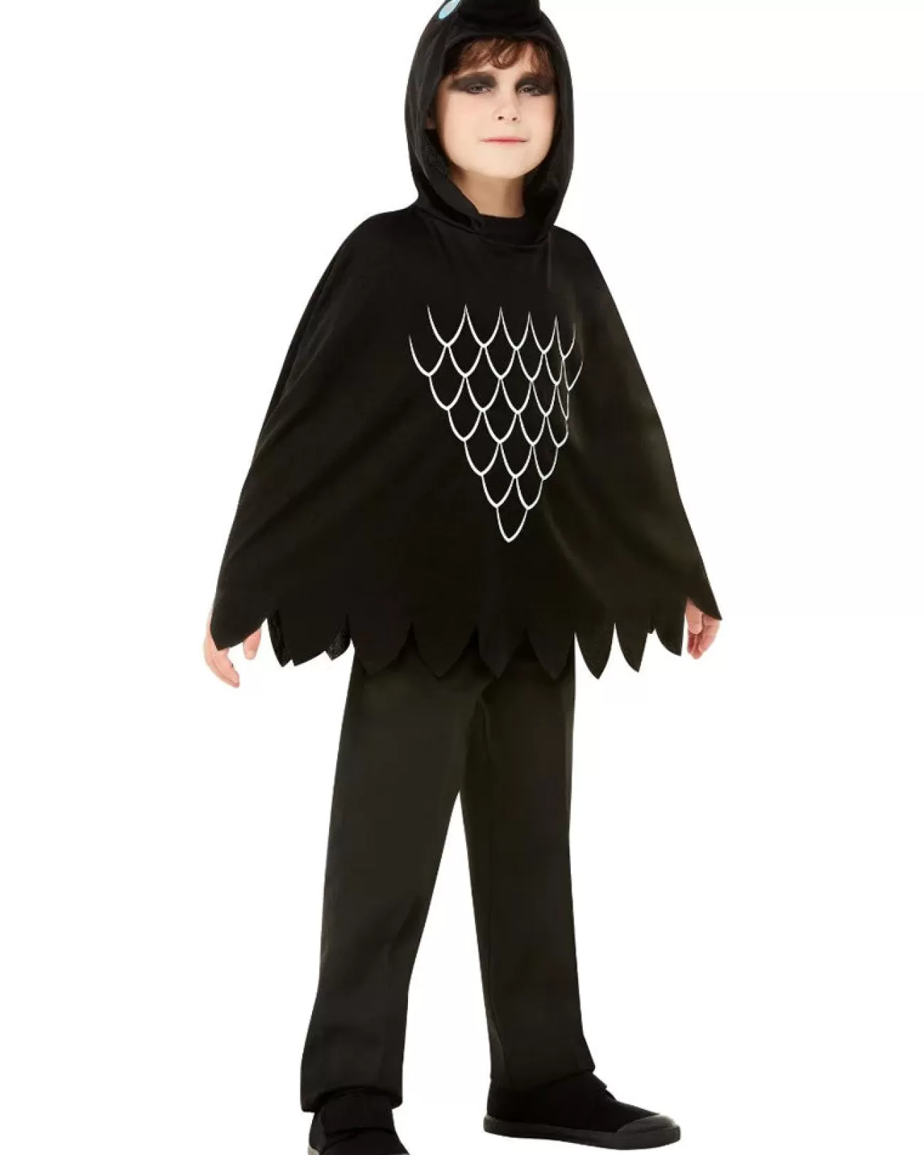 Smiffys Crow Poncho Kids Costume>Kids Kids Costumes