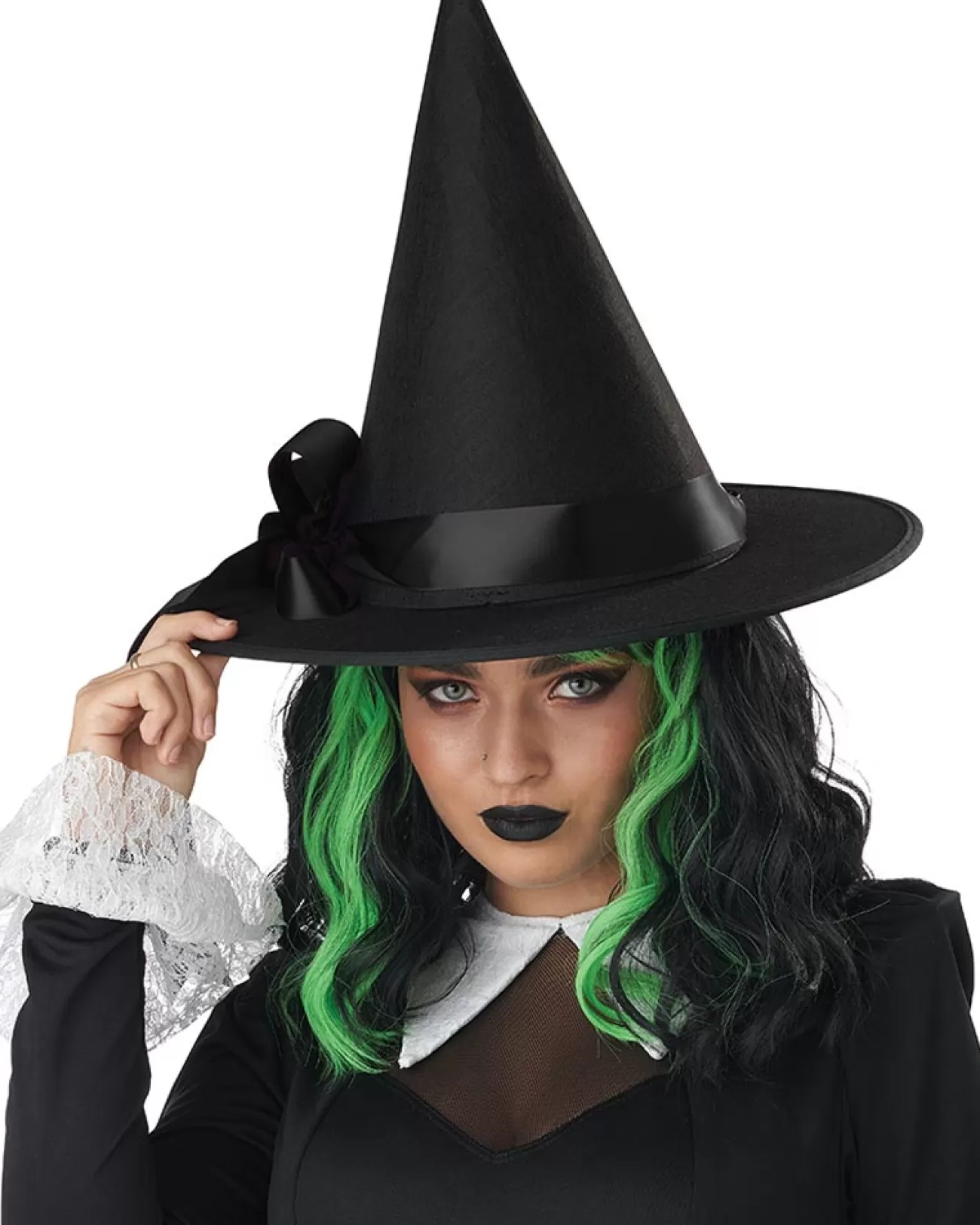 California Costumes Cute N Crafty Short Green Wig> Halloween Accessories