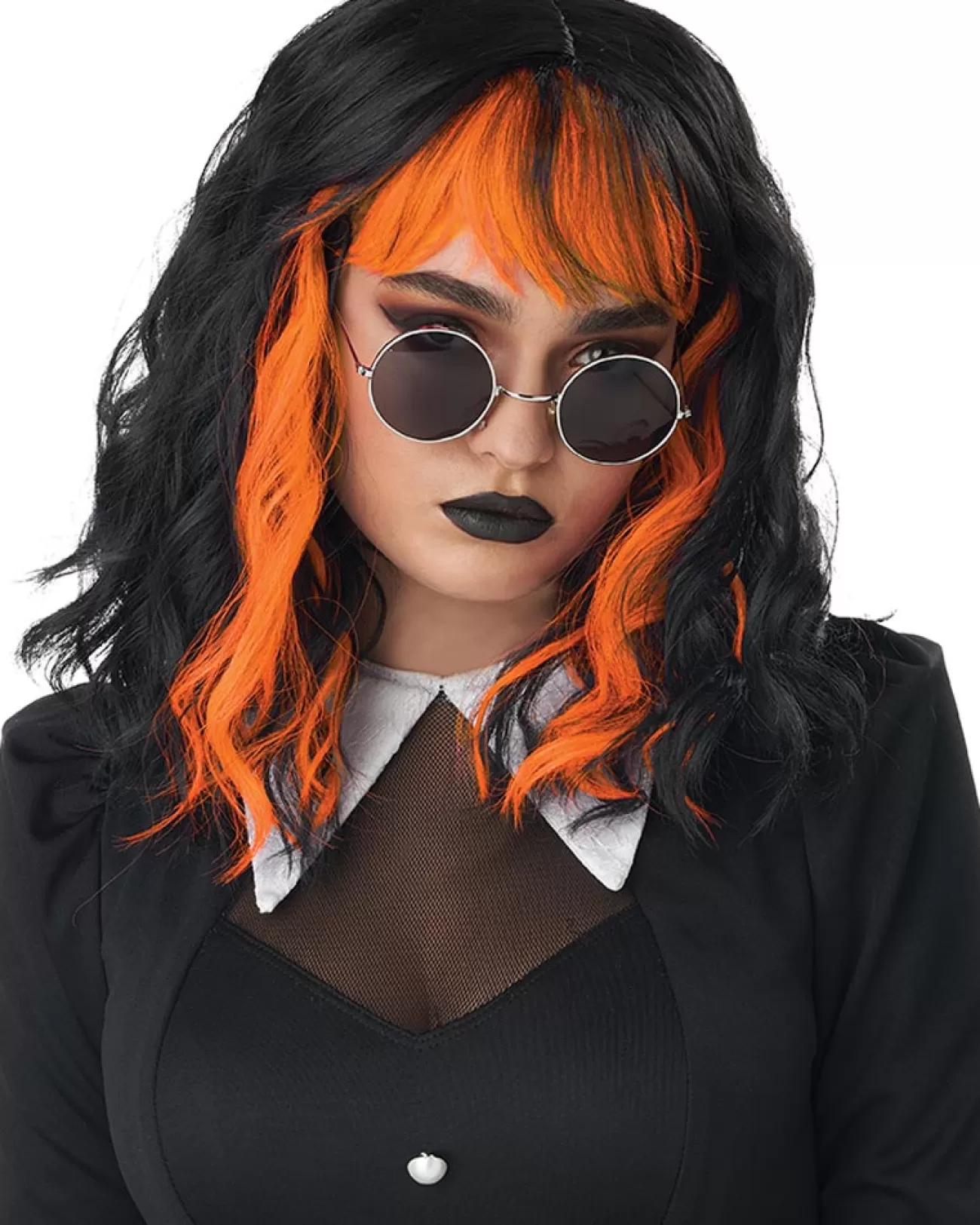 California Costumes Cute N Crafty Short Orange Wig> Halloween Accessories