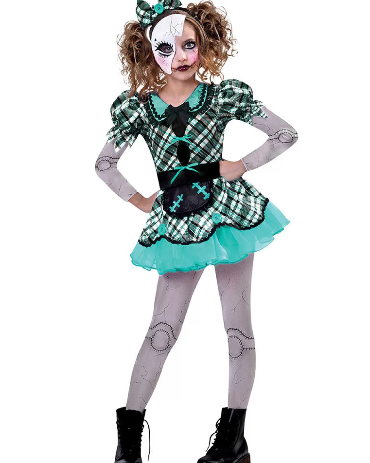 Amscan AU Dark Doll Girls Costume>Kids Kids Costumes