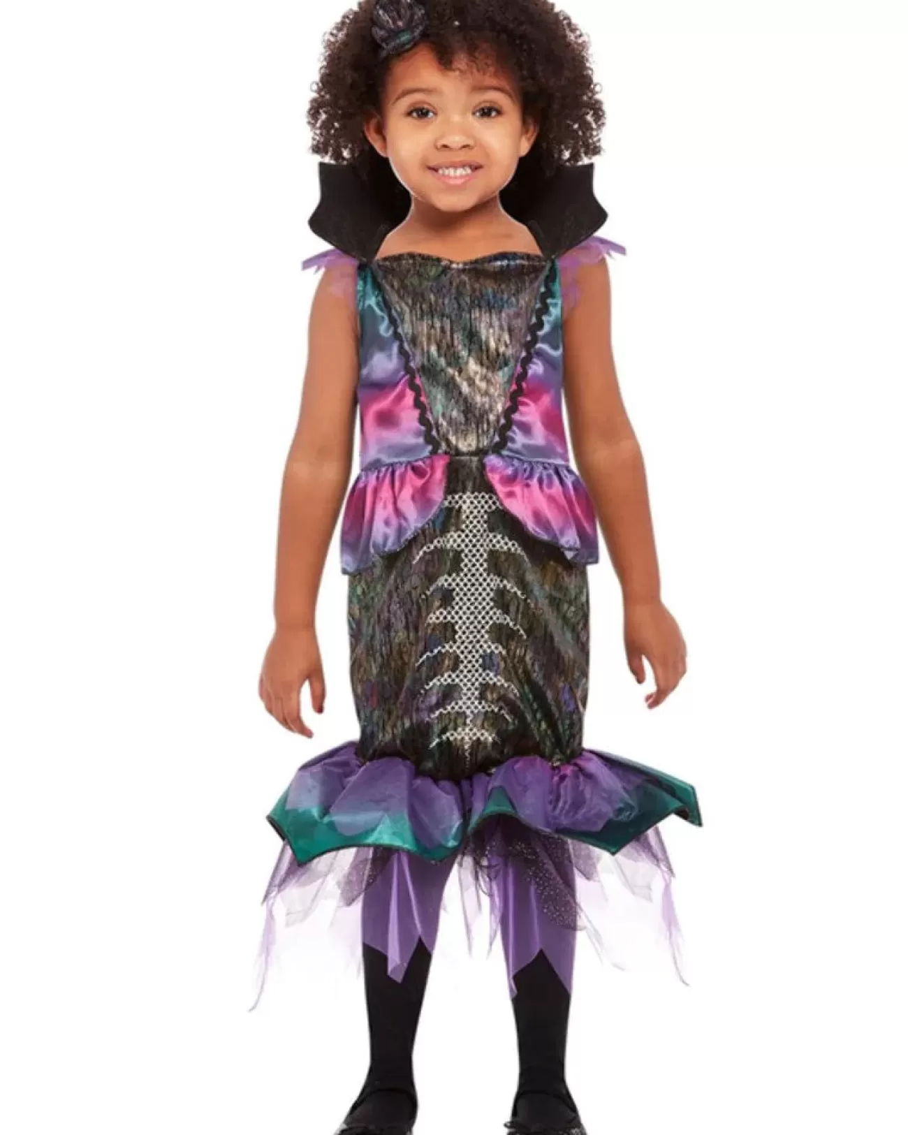 Smiffys Dark Mermaid Toddler Costume>Kids Kids Costumes